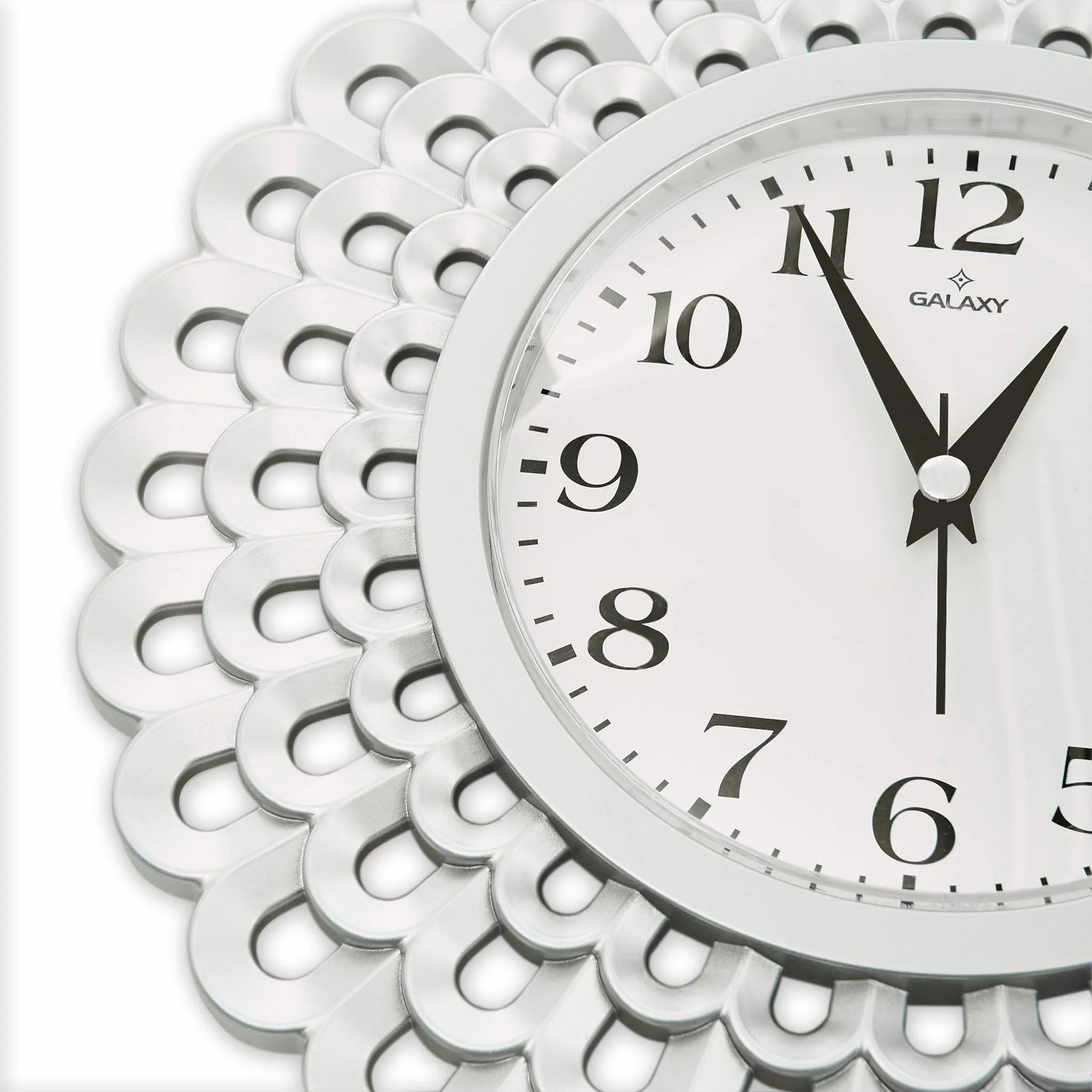 3 Piece Allah and Muhammad S.A.W. Silver Wall Clock - Image 7