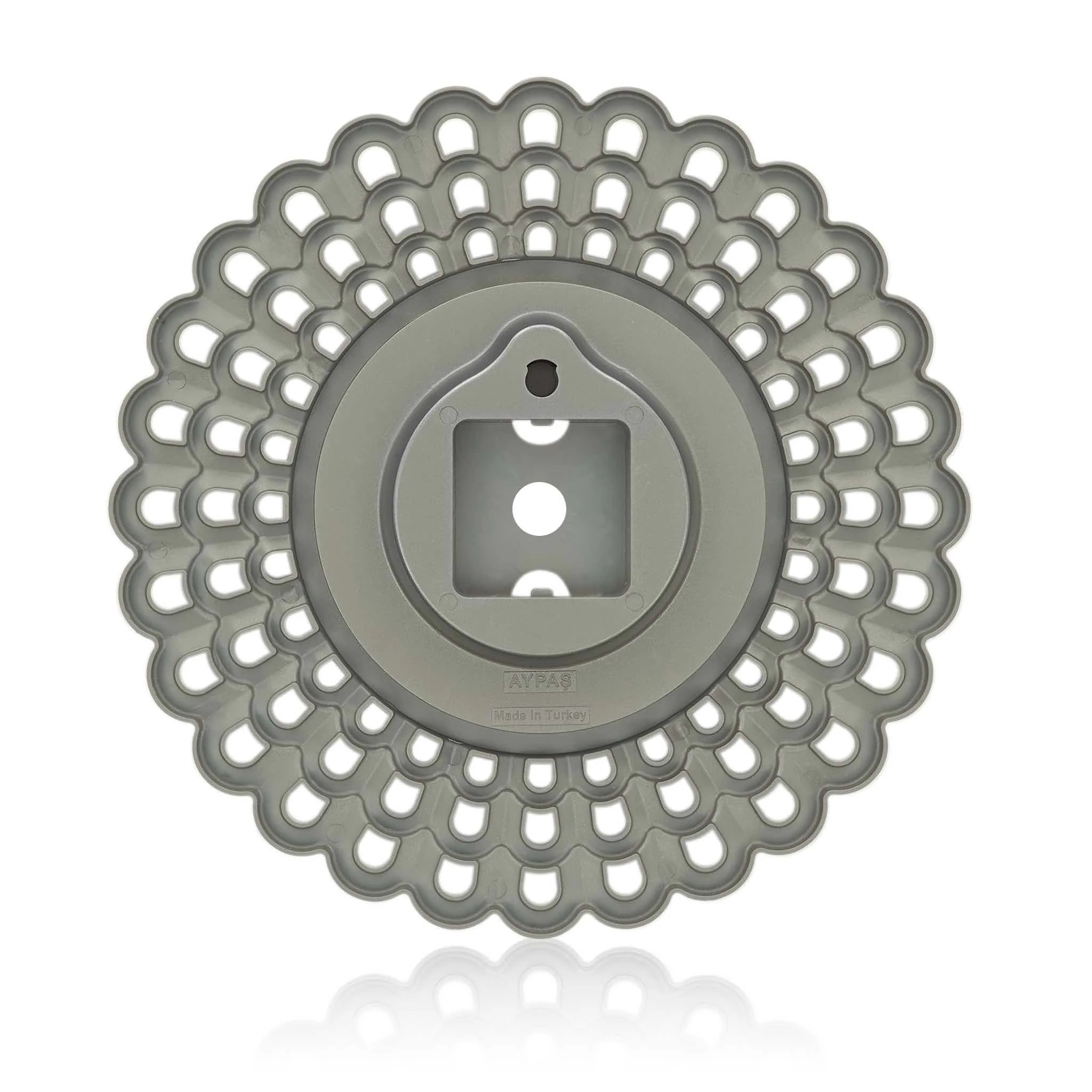 3 Piece Allah and Muhammad S.A.W. Silver Wall Clock - Image 9