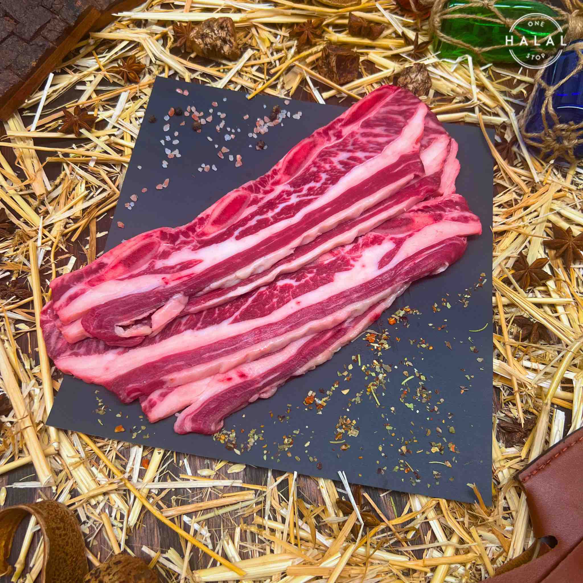 American Wagyu Korean Ribs - Flanken Style - Image 3