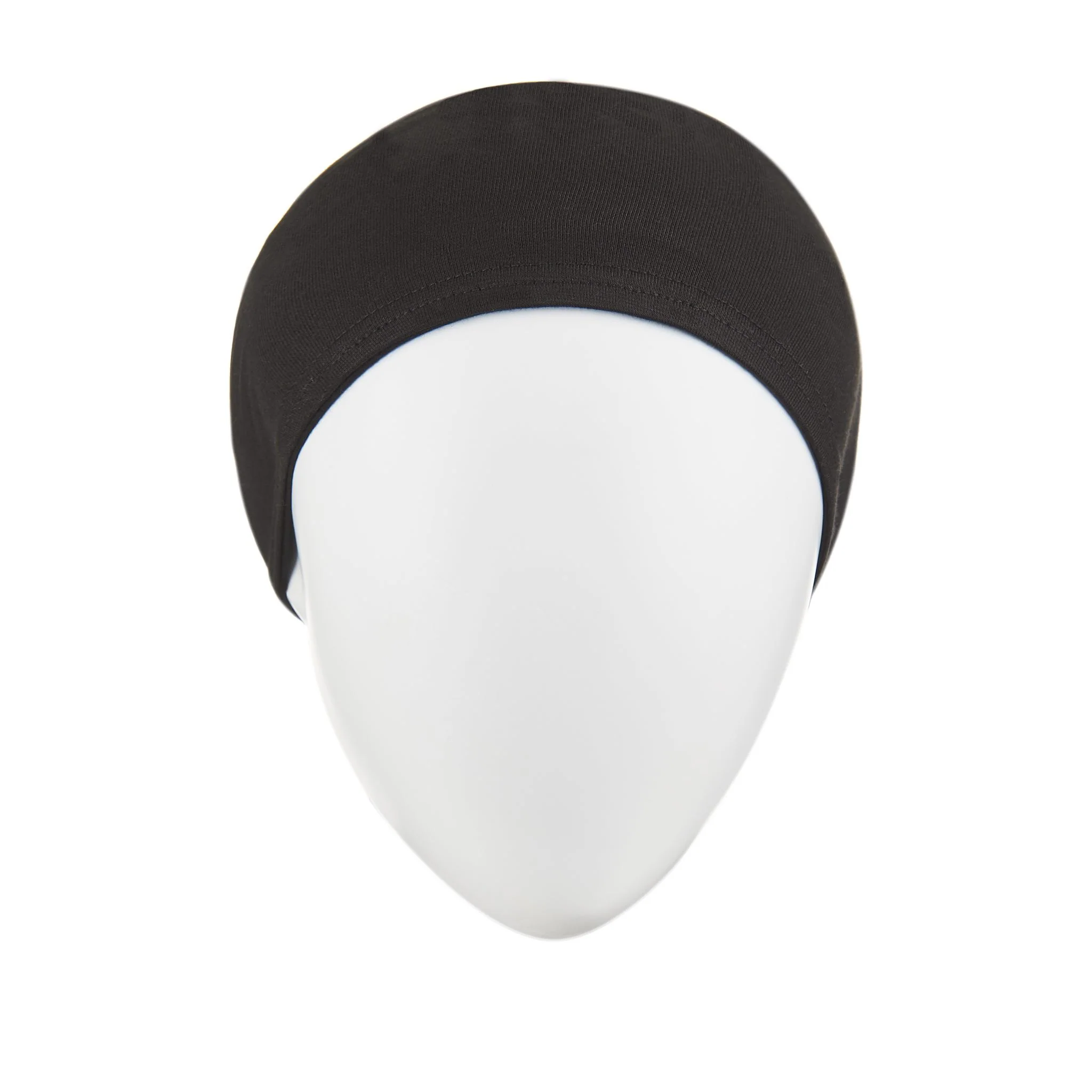 Bandana Head Cap for Hijab - Black - Image 2