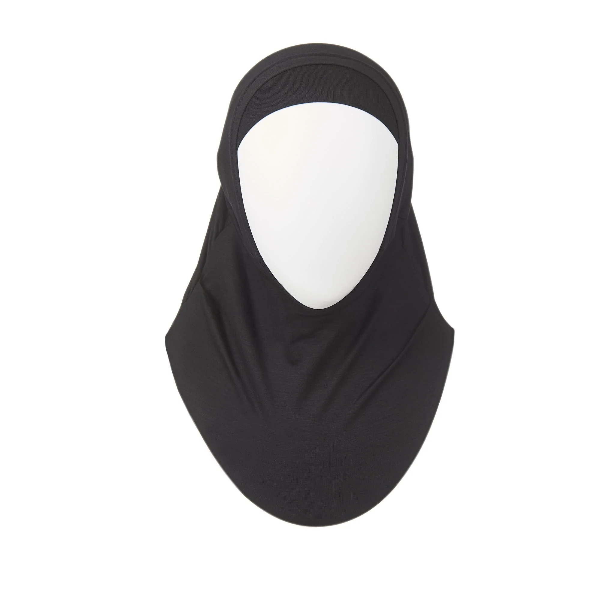 Black Kids Hijab - 2 Piece - Image 2