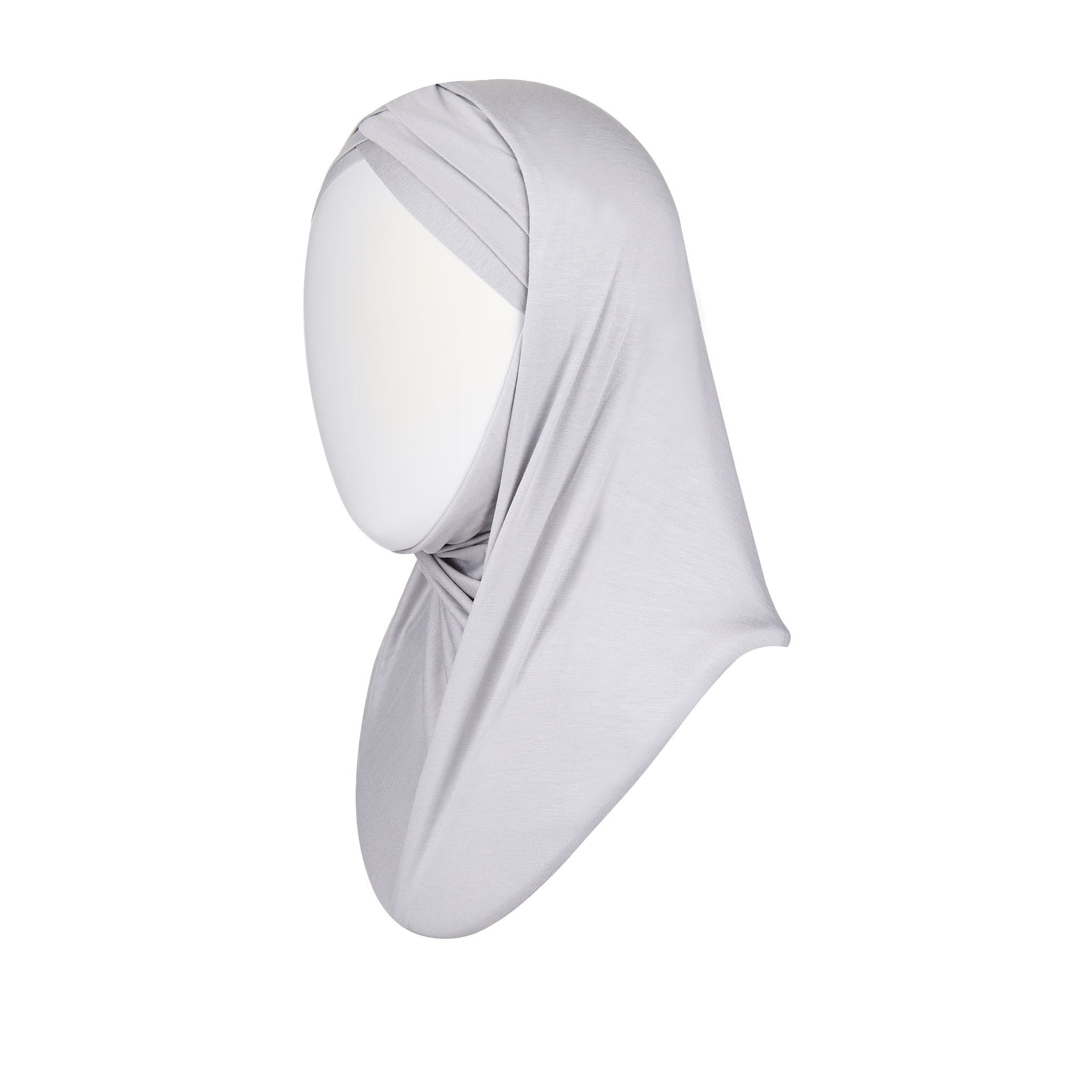Black Ready to Wear Hijab - 3 Stripped - Image 7