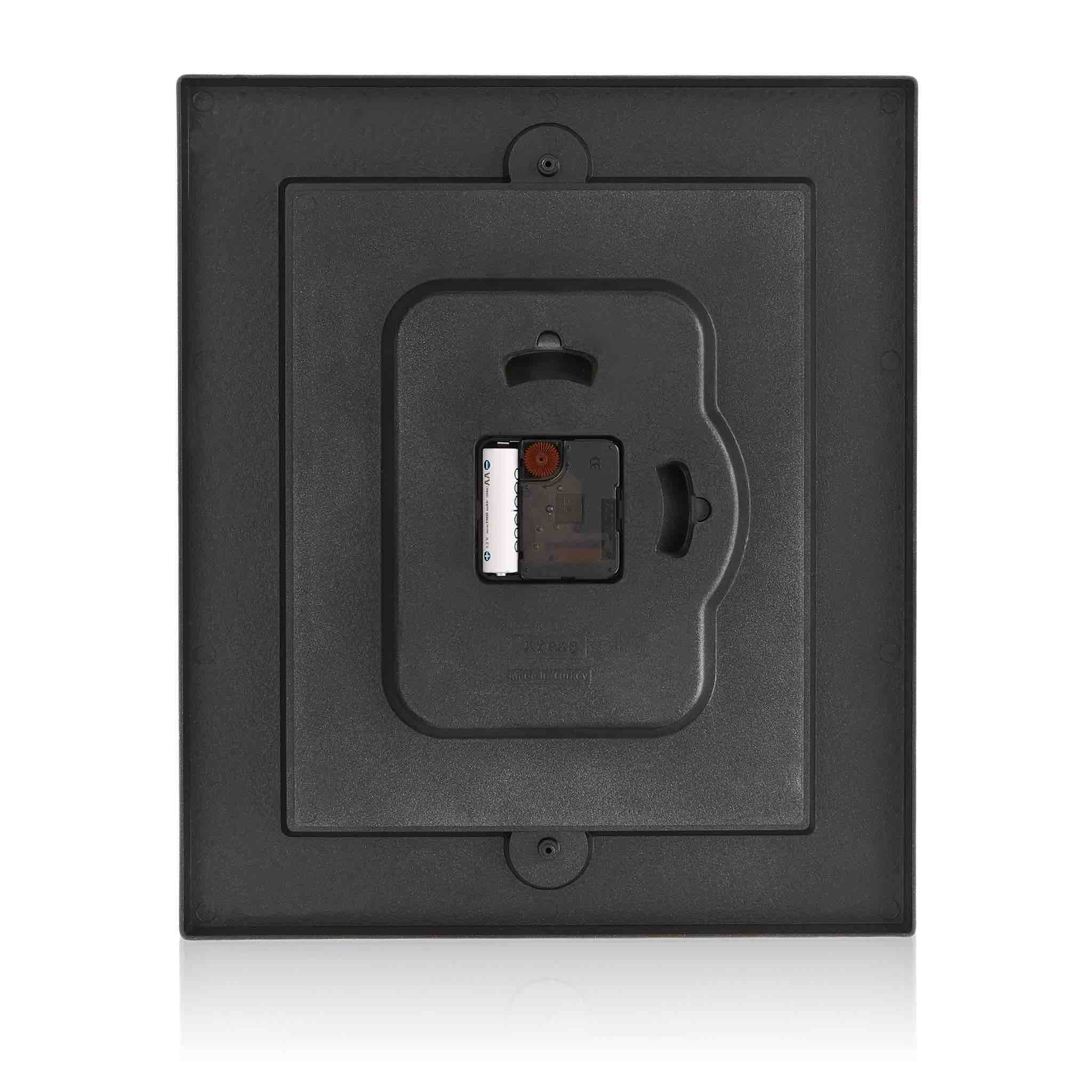 Brown 99 Names of Allah Wall Clock - Image 3