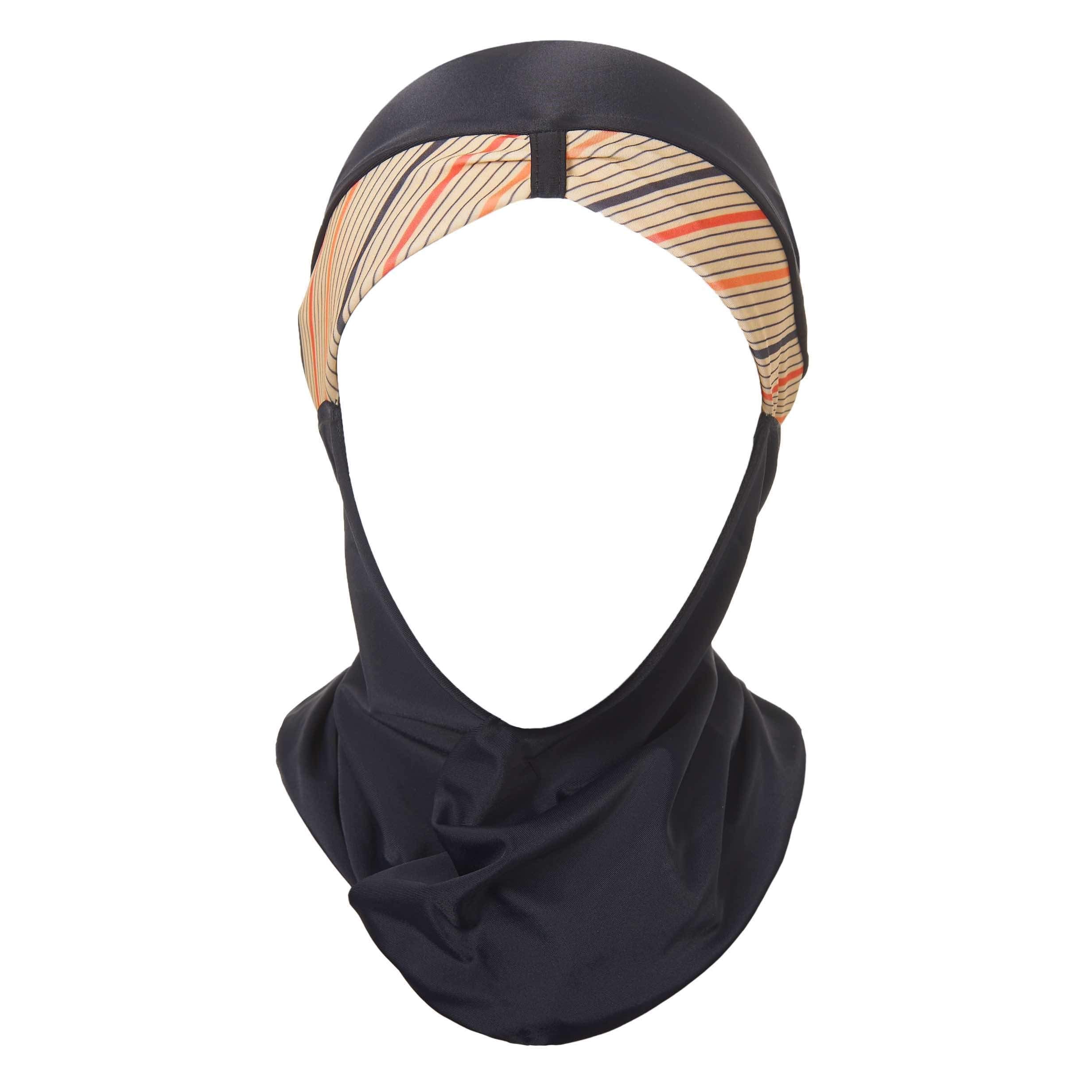 Brown Patterned Burkini Swimwear - Image 4