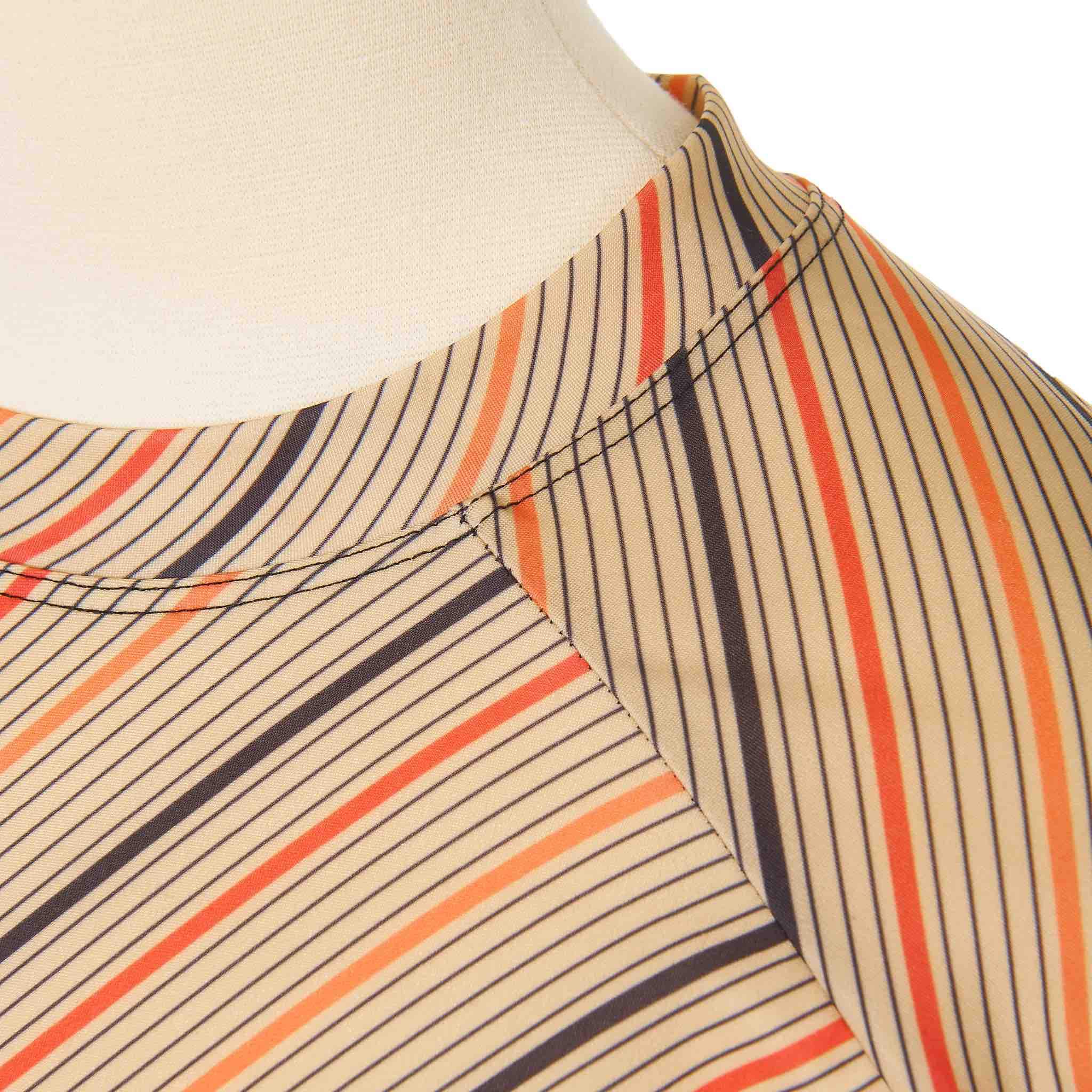 Brown Patterned Burkini Swimwear - Image 6