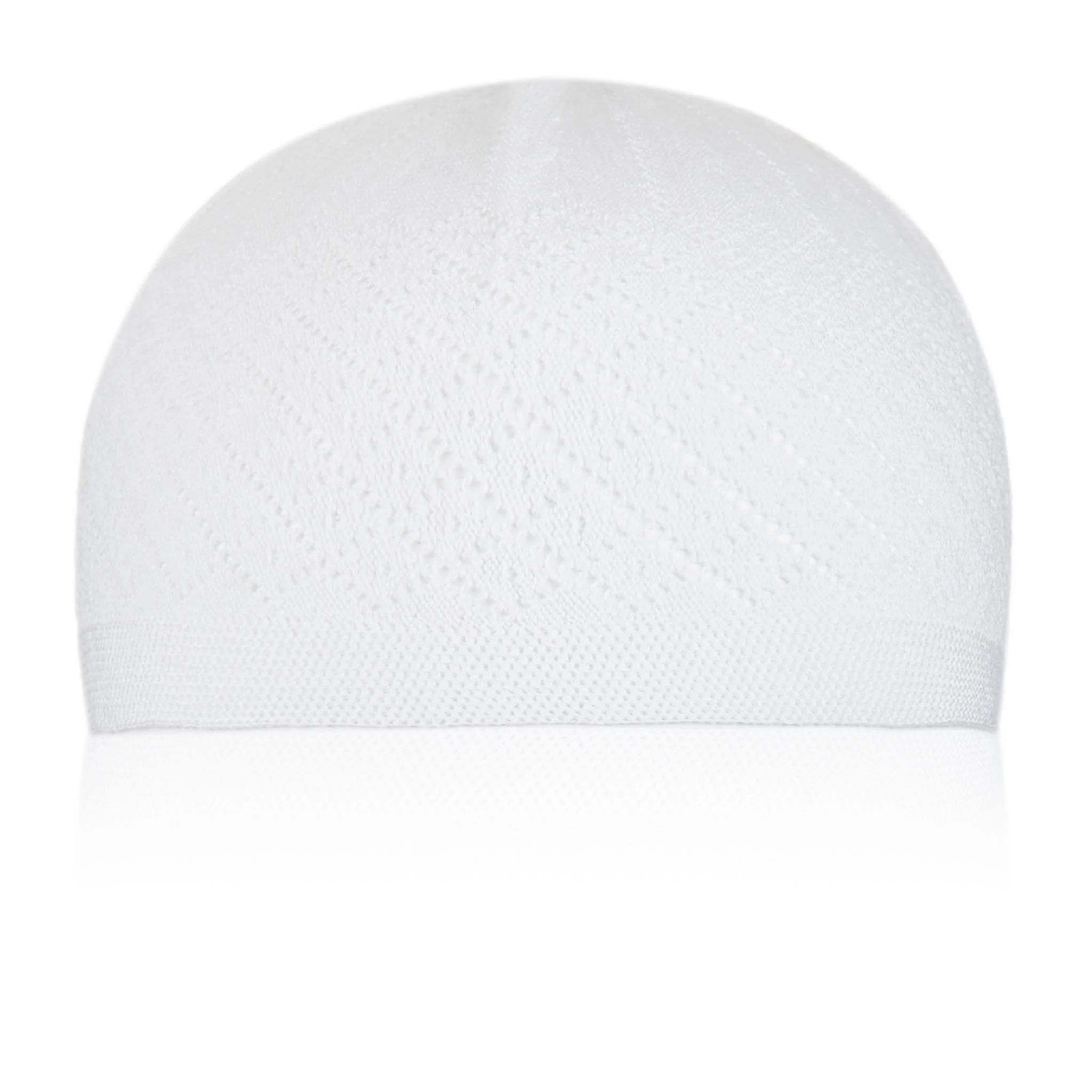 Classic Grey Knitted Kufi Cap - Full size - Image 4