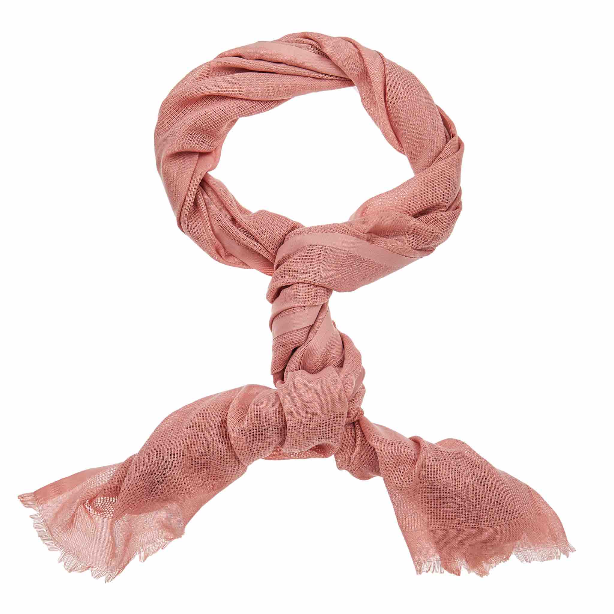 Dotted Square Chiffon Hijab - Tan - Image 3
