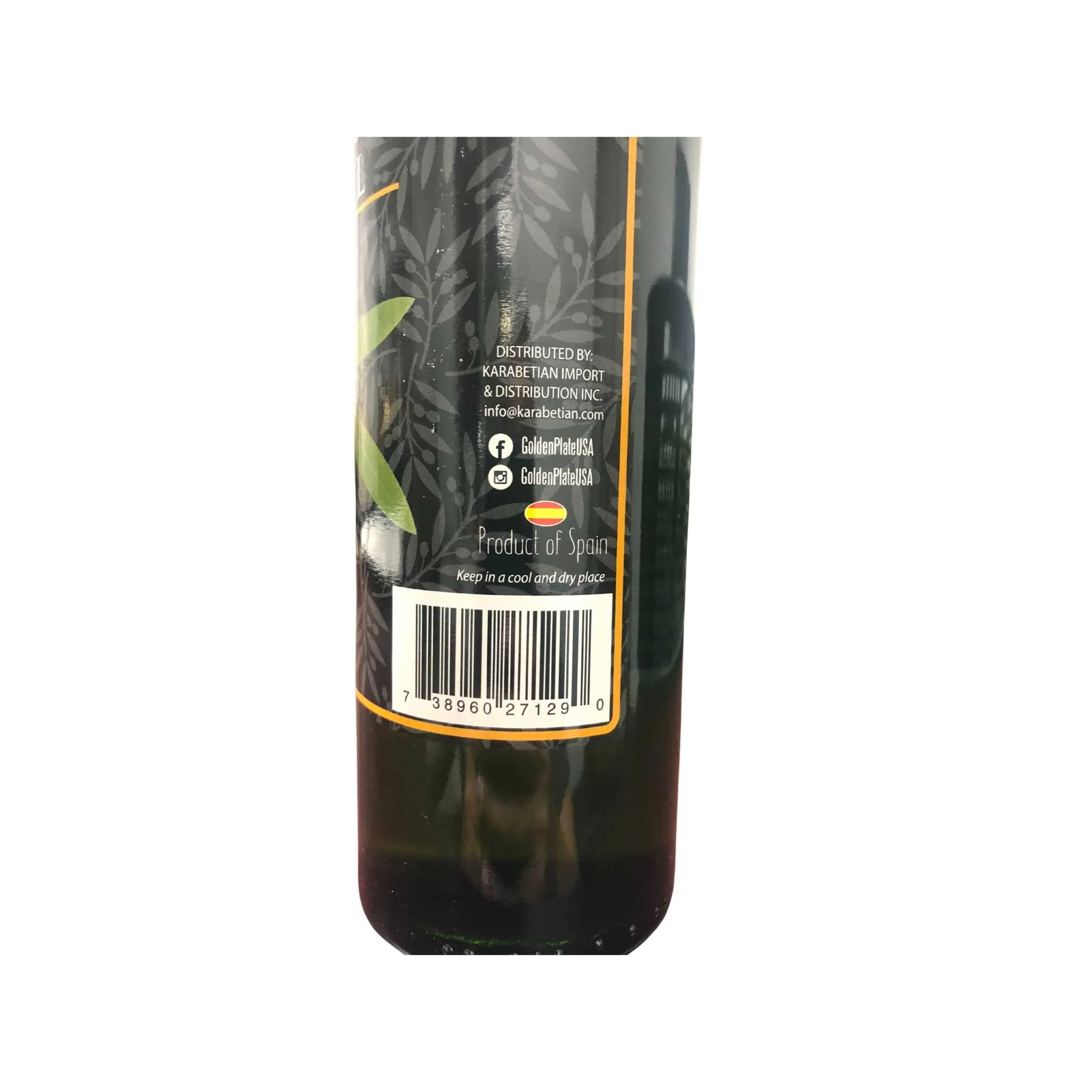 Golden Plate Extra Virgin Olive Oil - Image 3