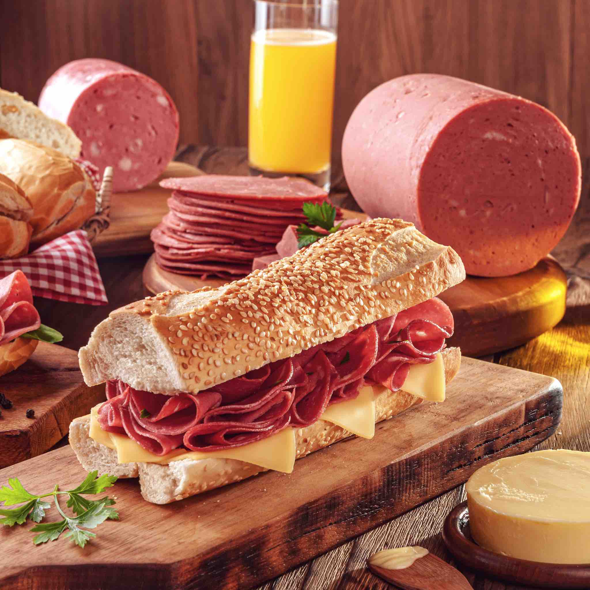 Halal Beef Mortadella - Image 3