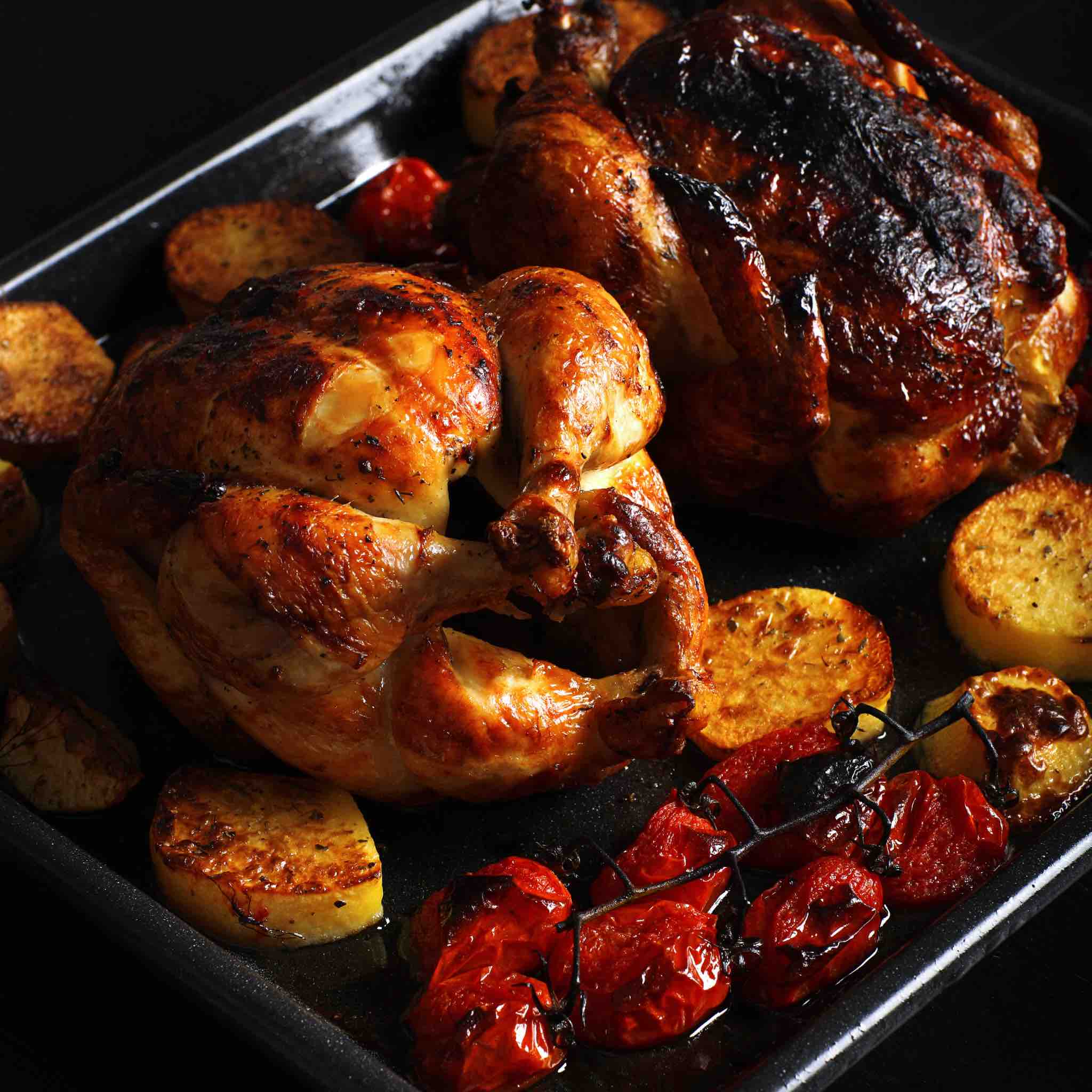 Halal Rotisserie Chicken - Fully Cooked - Image 2