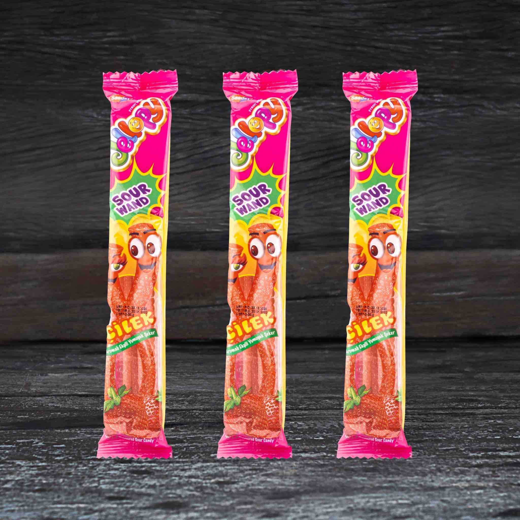 Jellopy Vimto Sour Wand - 3 pack - Image 14