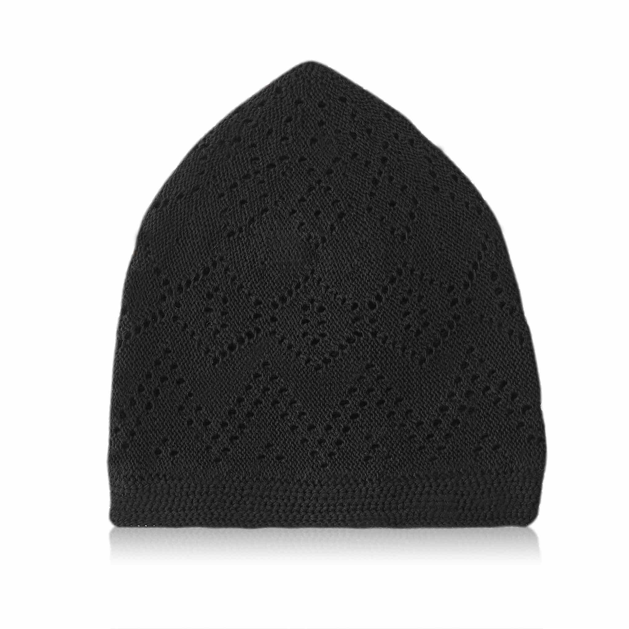 Kids Black Kufi Cap - Image 3