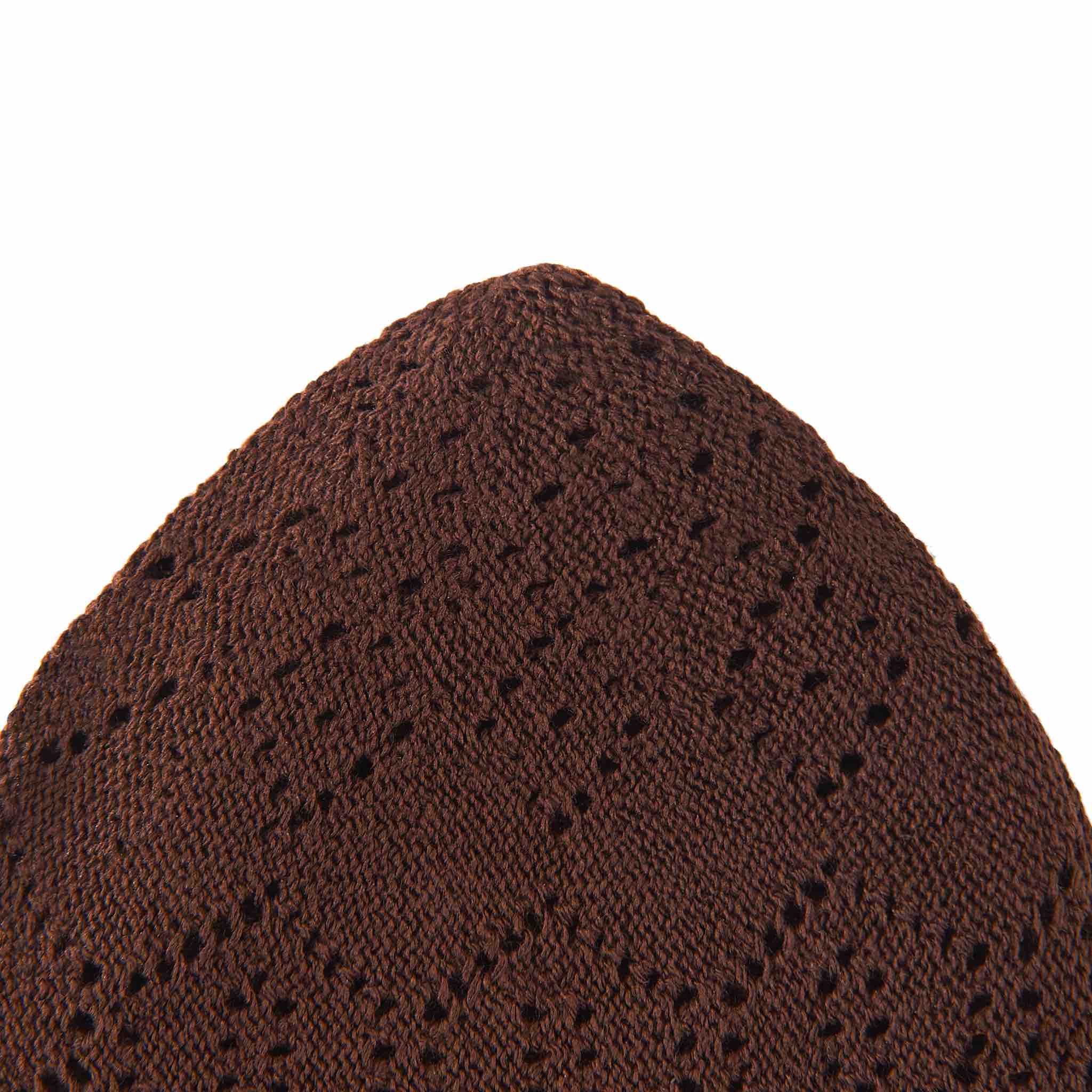 Kids Brown Kufi Cap - Image 2