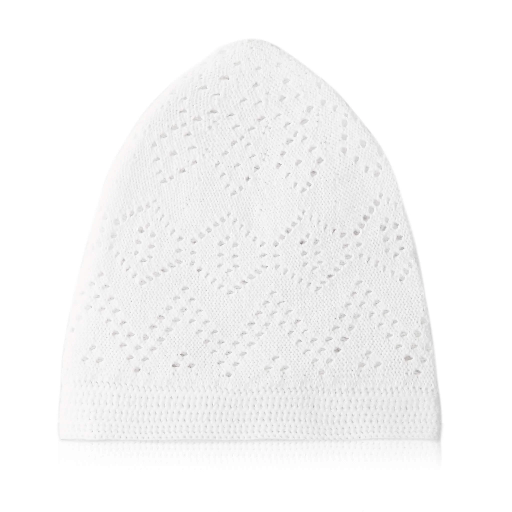 Kids White Kufi Cap - Image 3
