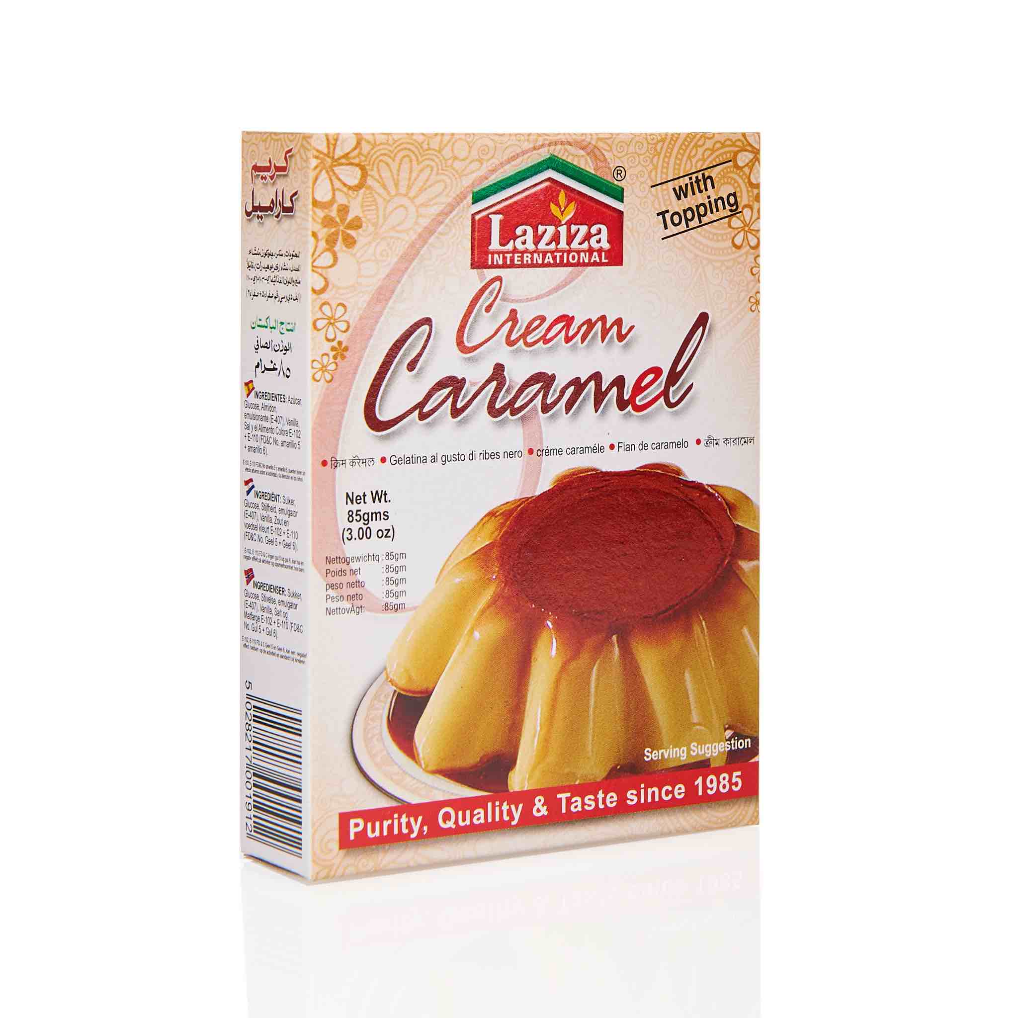 Laziza Cream Caramel Pudding Mix - Image 2