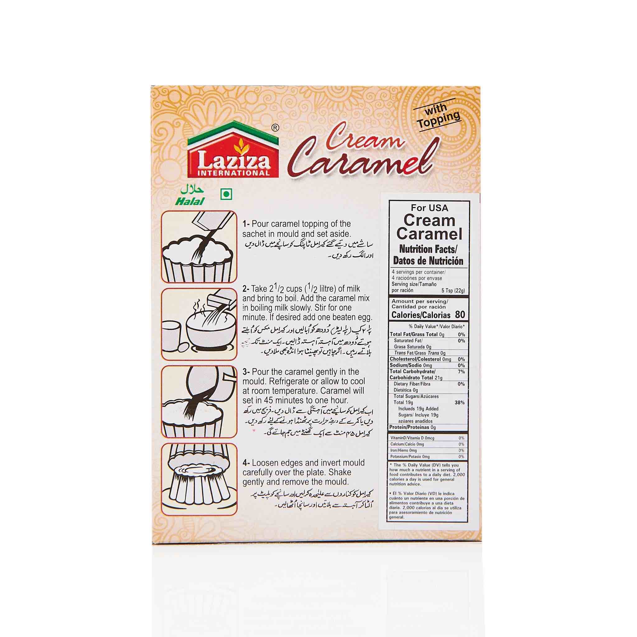 Laziza Cream Caramel Pudding Mix - Image 3