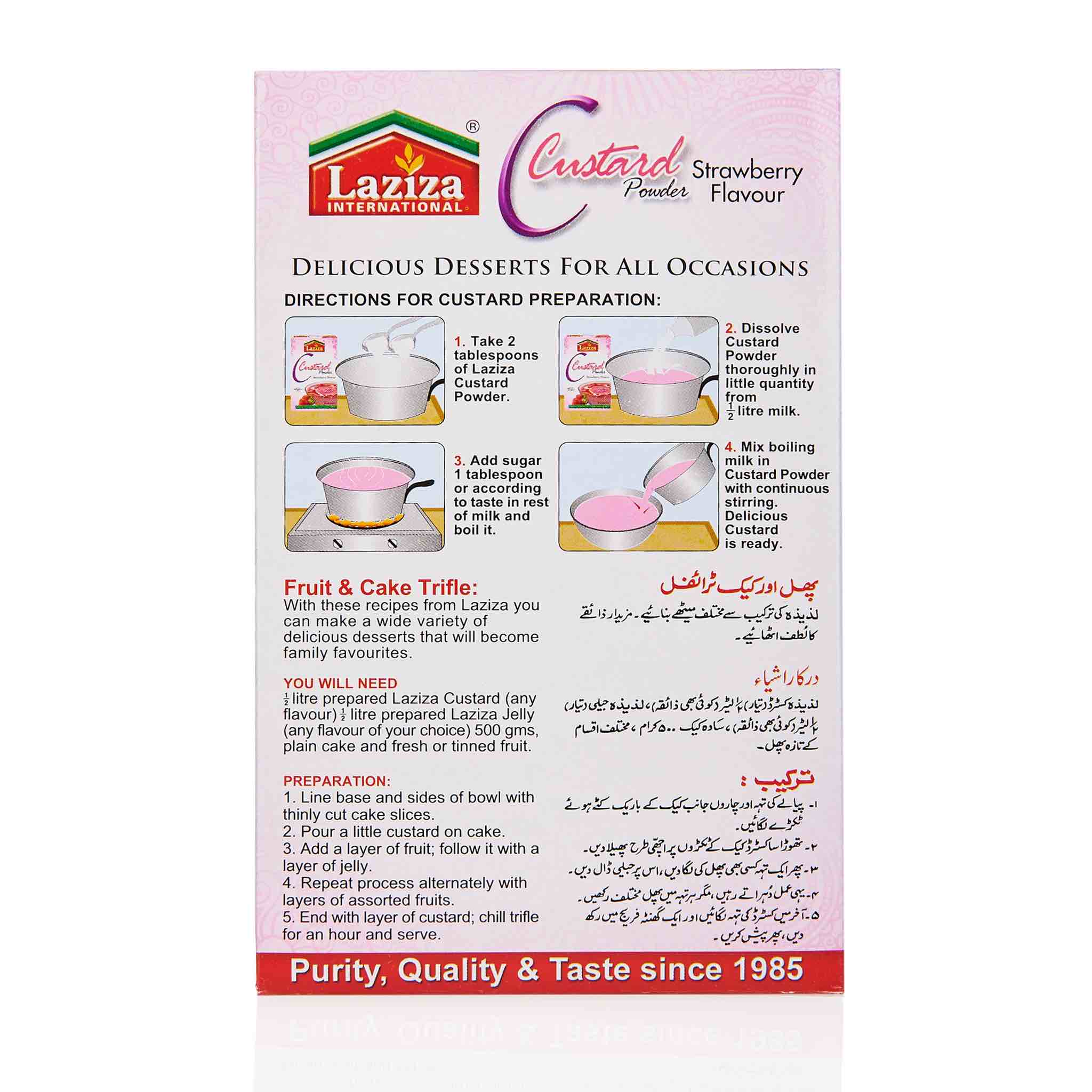 Laziza Custard Powder - Mango - Image 9
