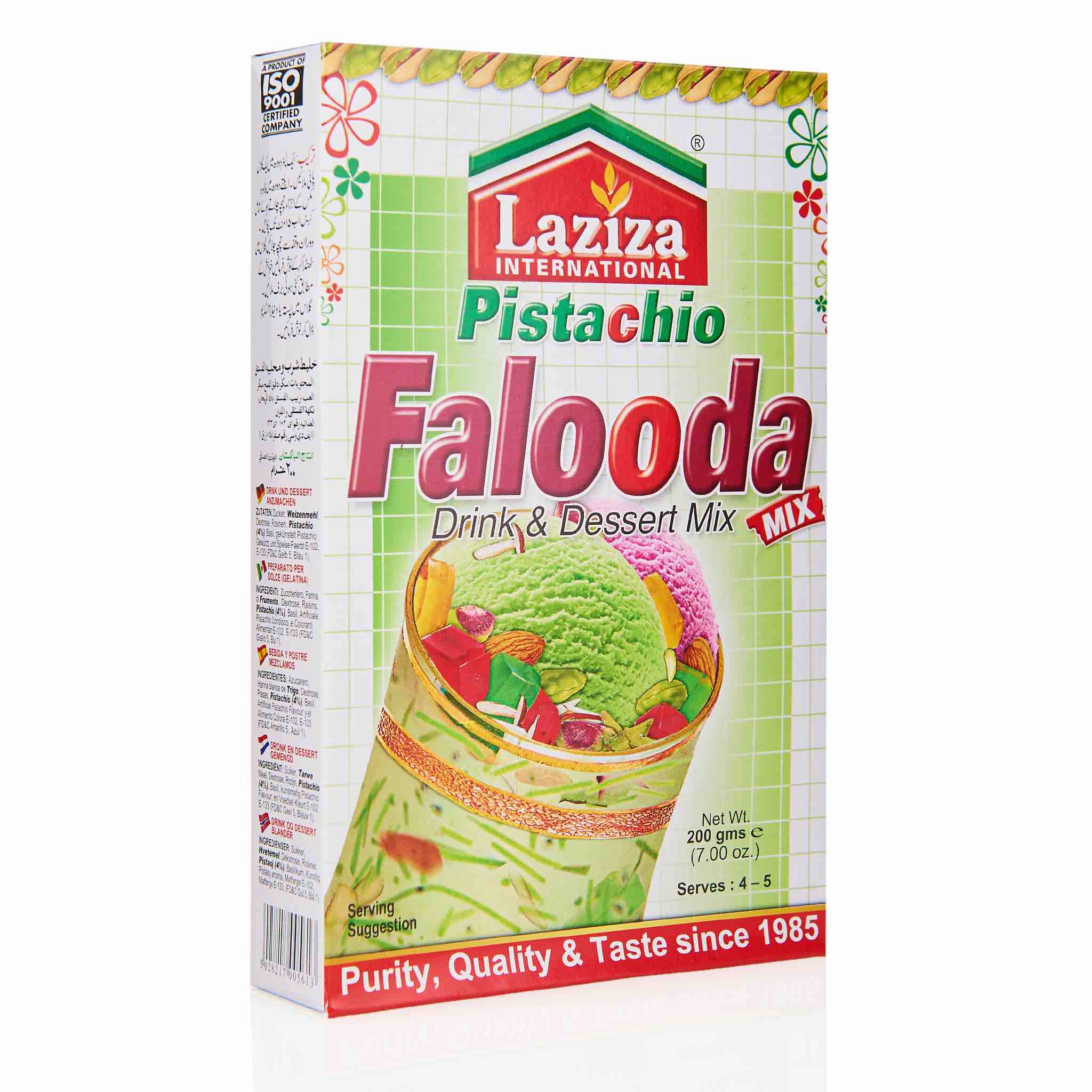 Laziza Falooda Mix - Pistachio - Image 2