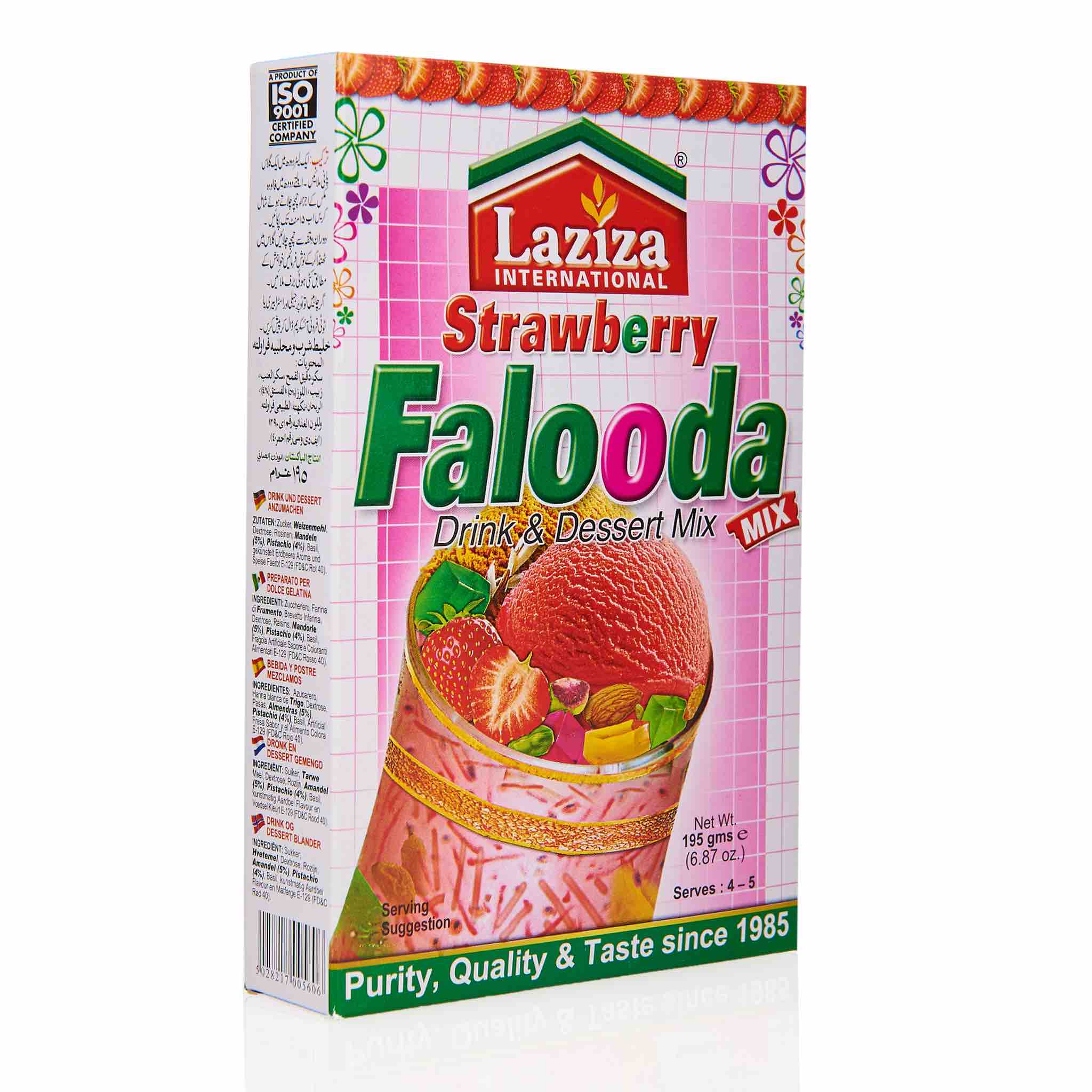Laziza Falooda Mix - Strawberry - Image 2