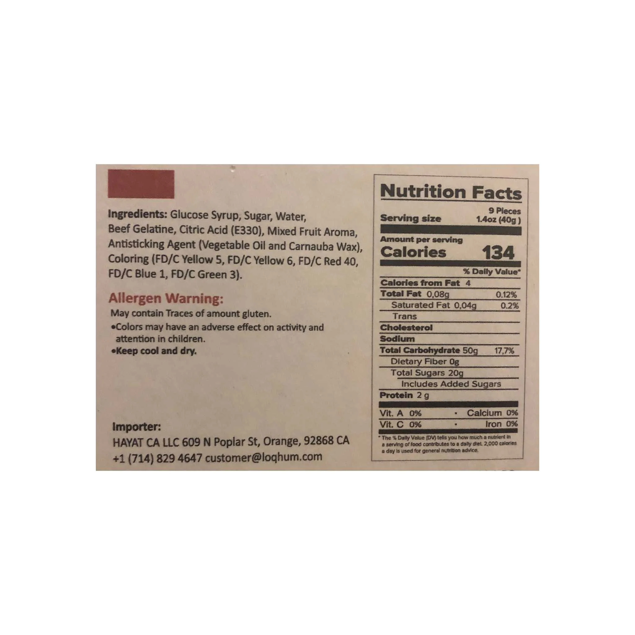 Loqhum Halal Gummies - Bears - Image 12
