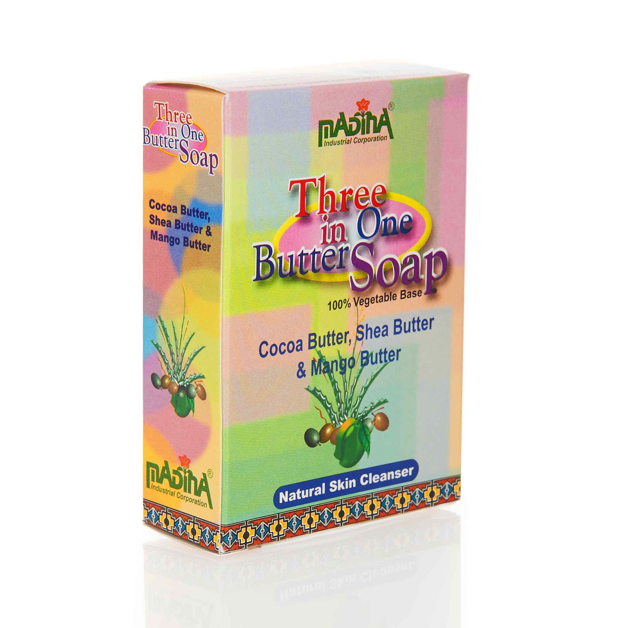 Madina Butter Soap - 3 in 1 - Image 4