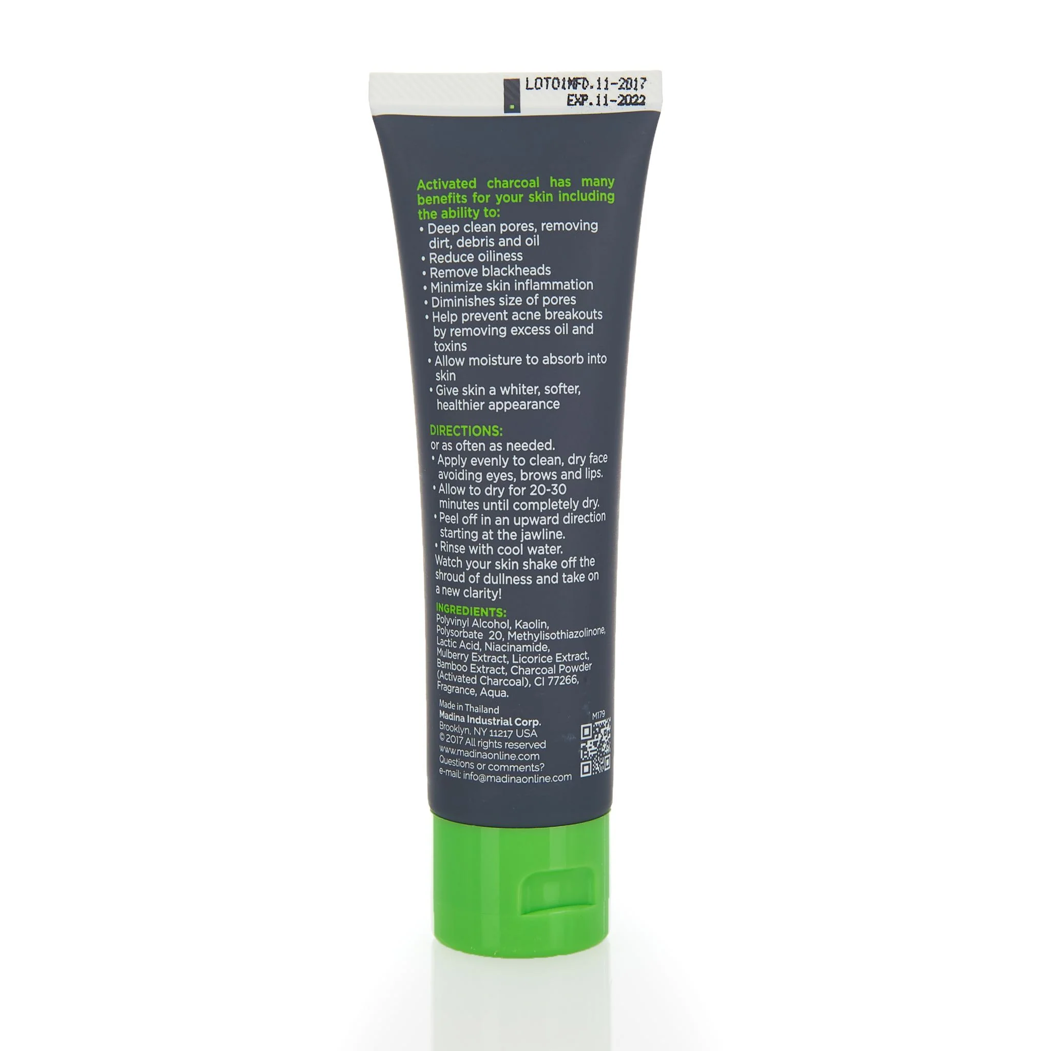 Madina Whitening Facial Mask - Bamboo Charcoal - Image 4