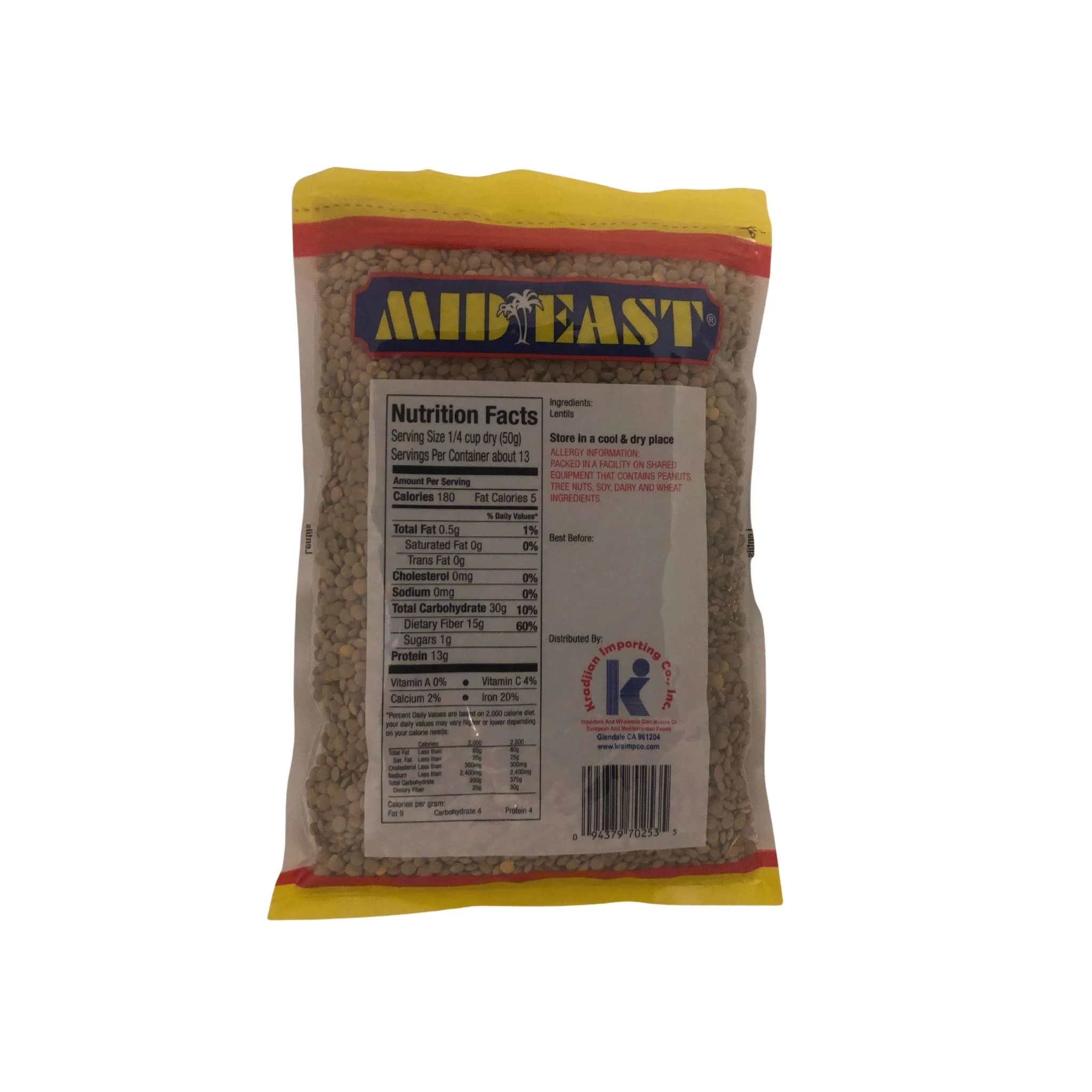 MidEast Green Lentils - Image 2
