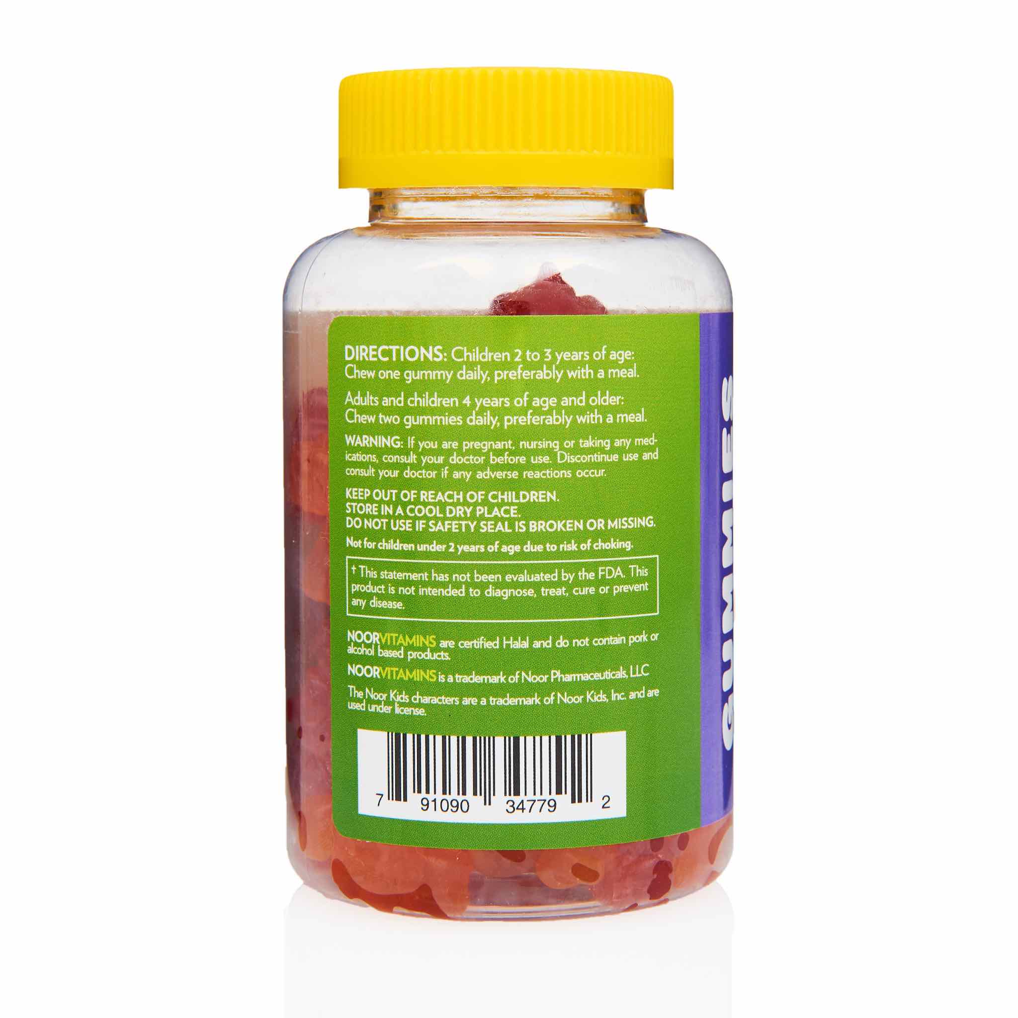 NoorVitamins Halal Children Multivitamin Gummies - Image 2