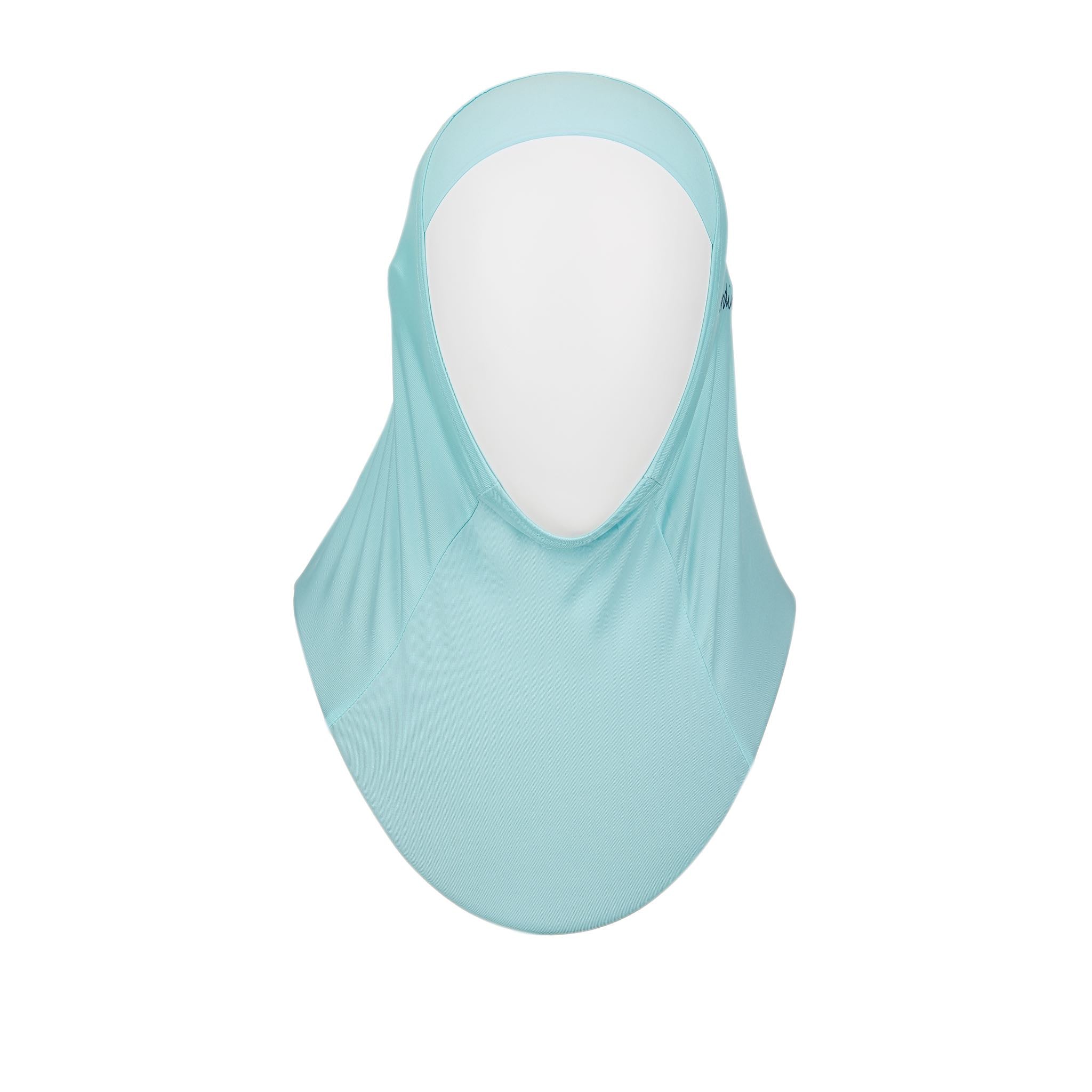 Pale Turquoise Sports Hijab - Image 2