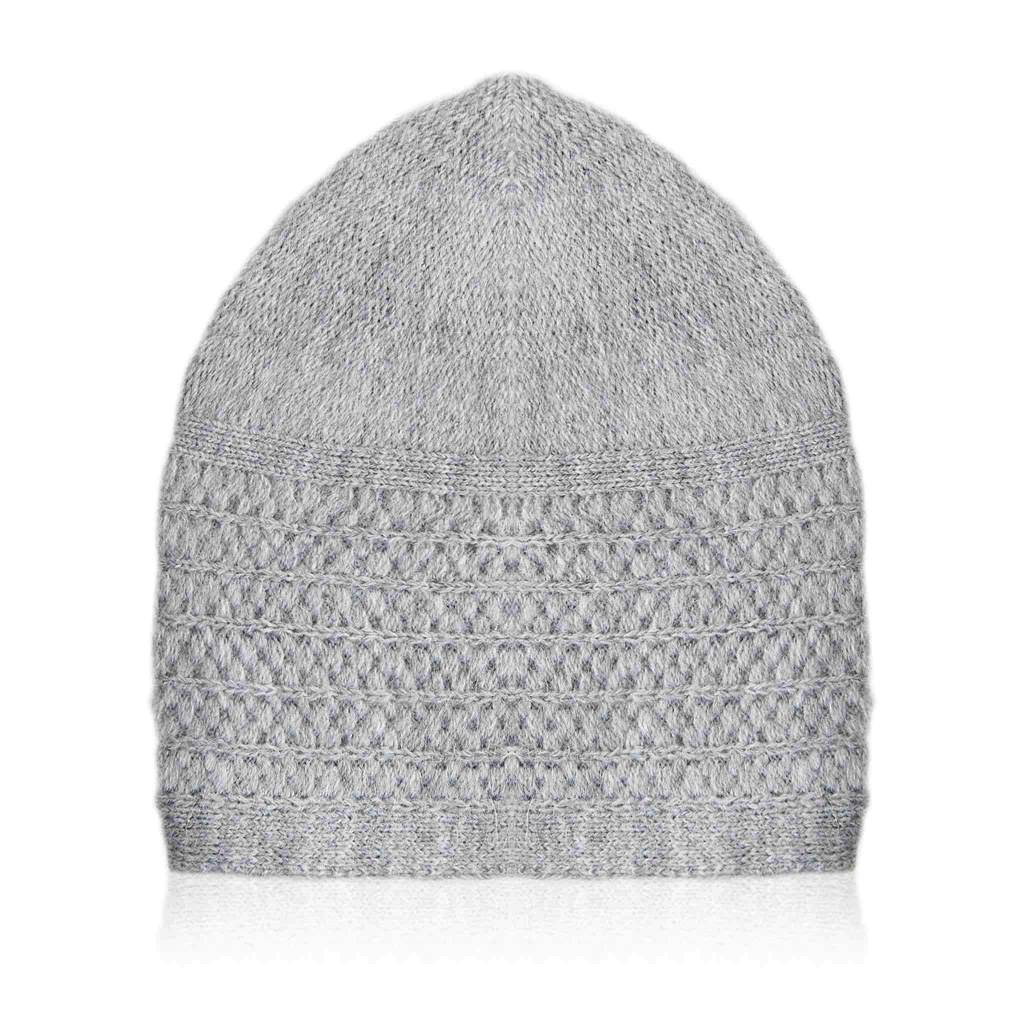 Patterned Grey Kufi Cap - Image 3