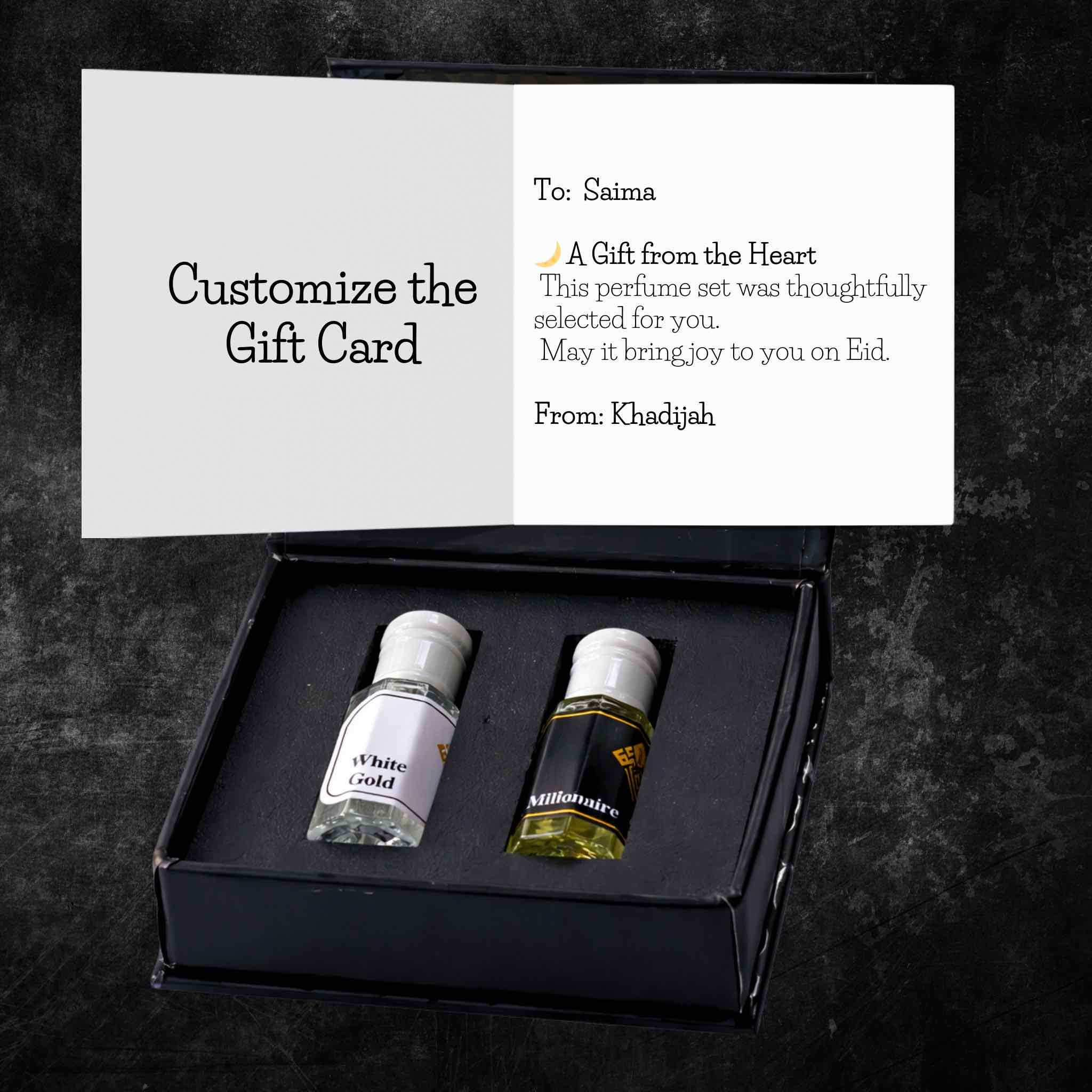 Perfume Oil Gift Pack - White Gold & Millionaire - Image 3