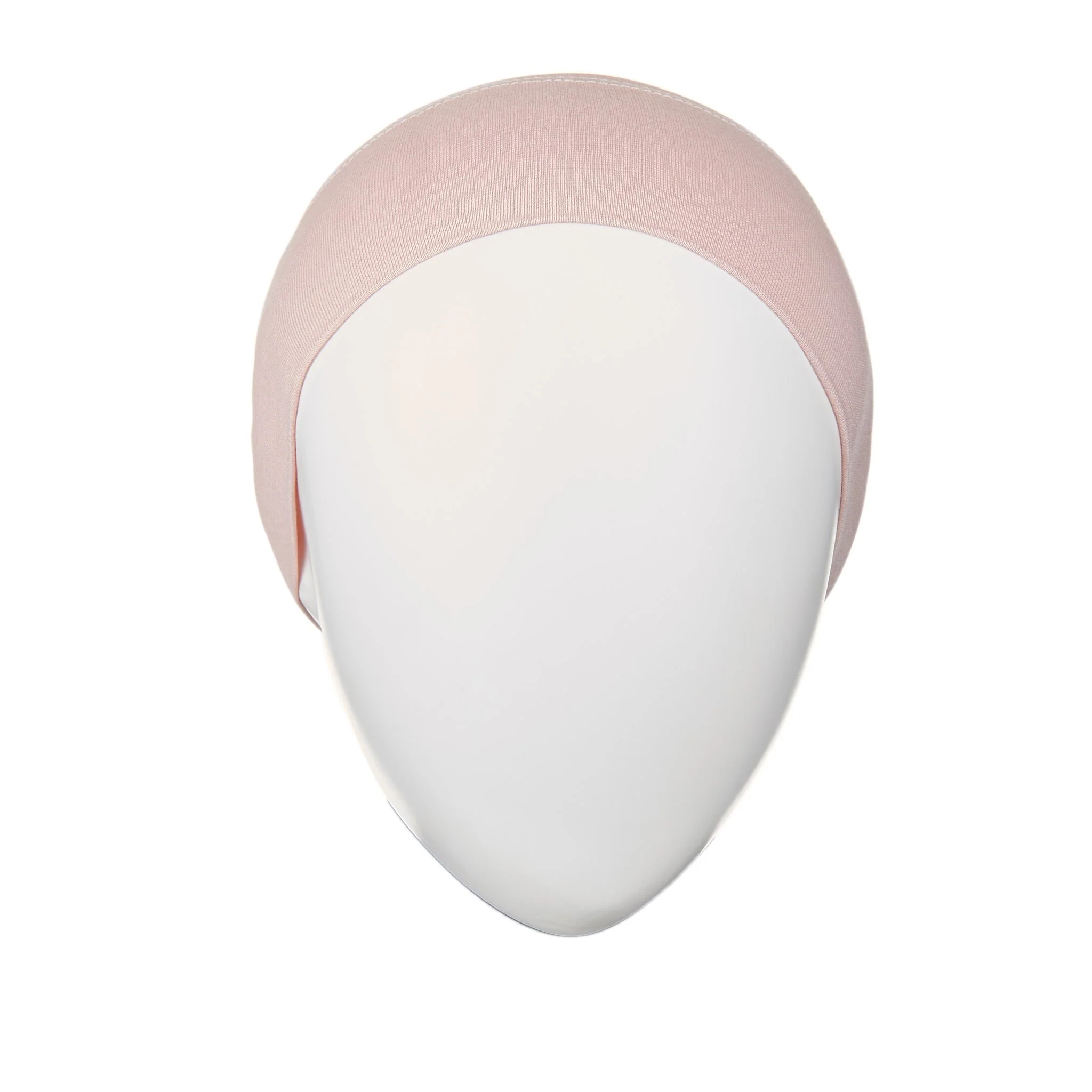 Full Size Head Cap for Hijab - Pink Lace - Image 2