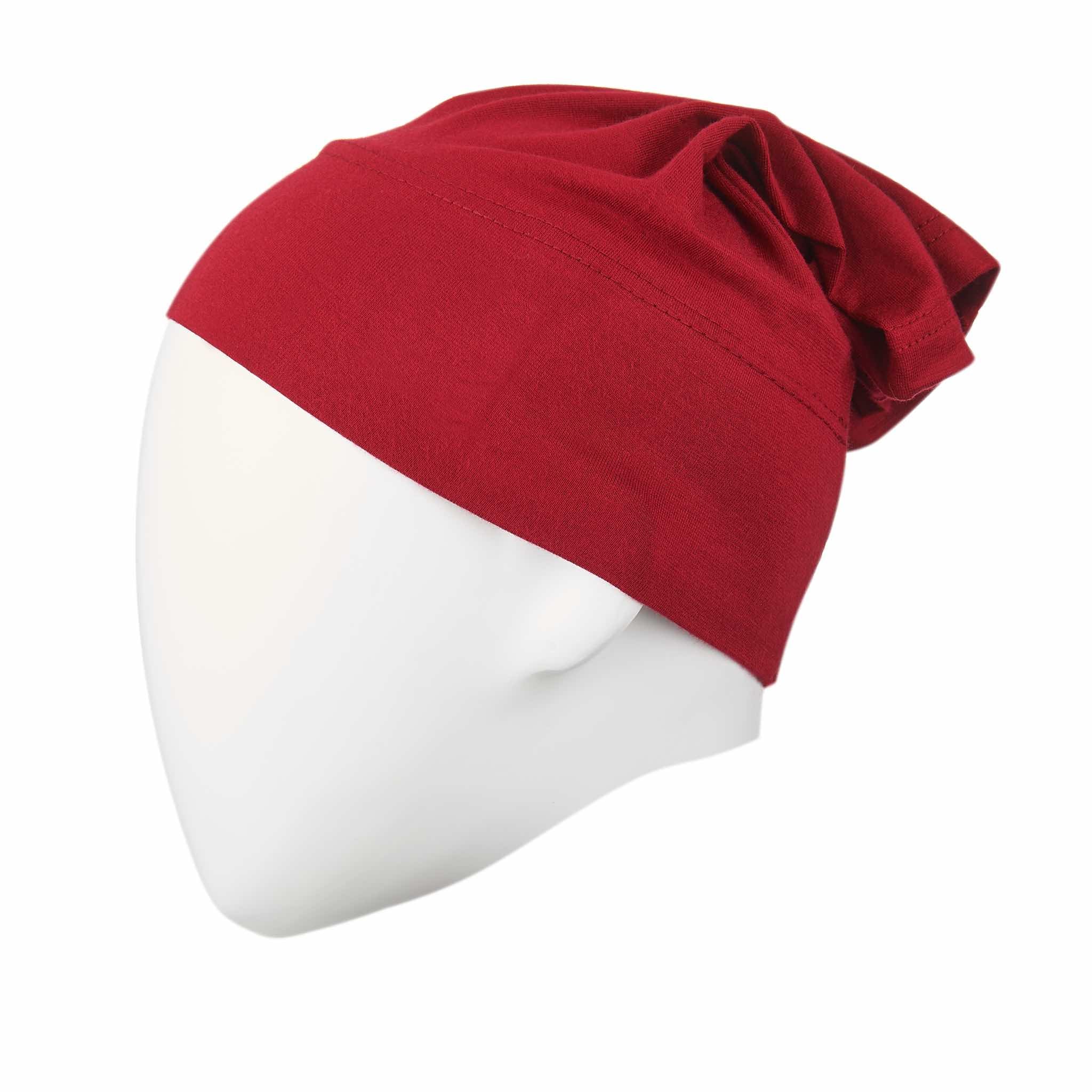 Full Size Head Cap for Hijab - Pink Lace - Image 6