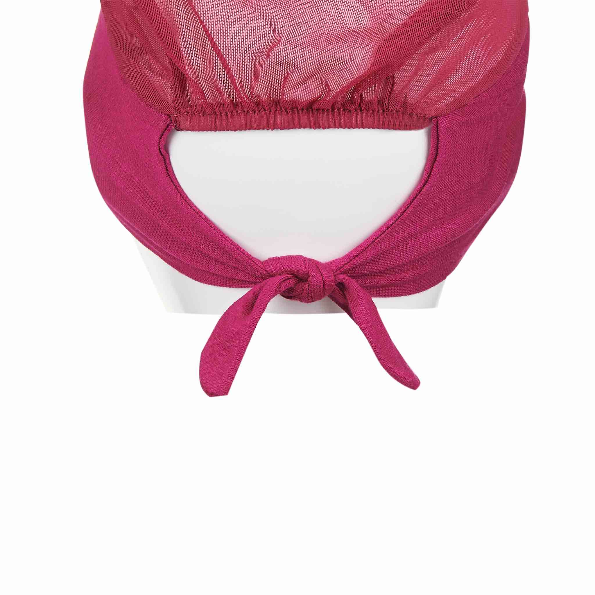 Breathable Head Cap for Hijab - Pink - Image 3