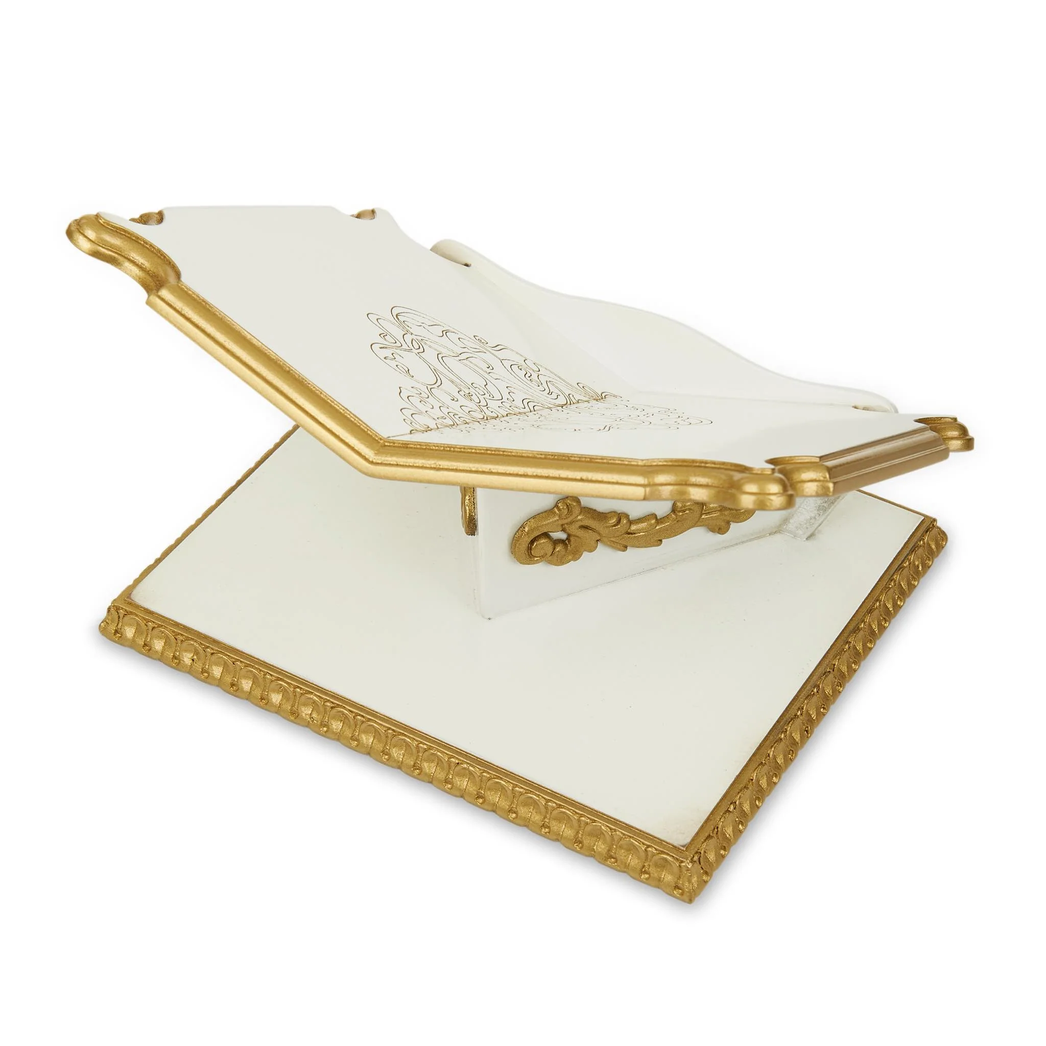 Premium Book Reader & Rahle - Golden White - Image 3