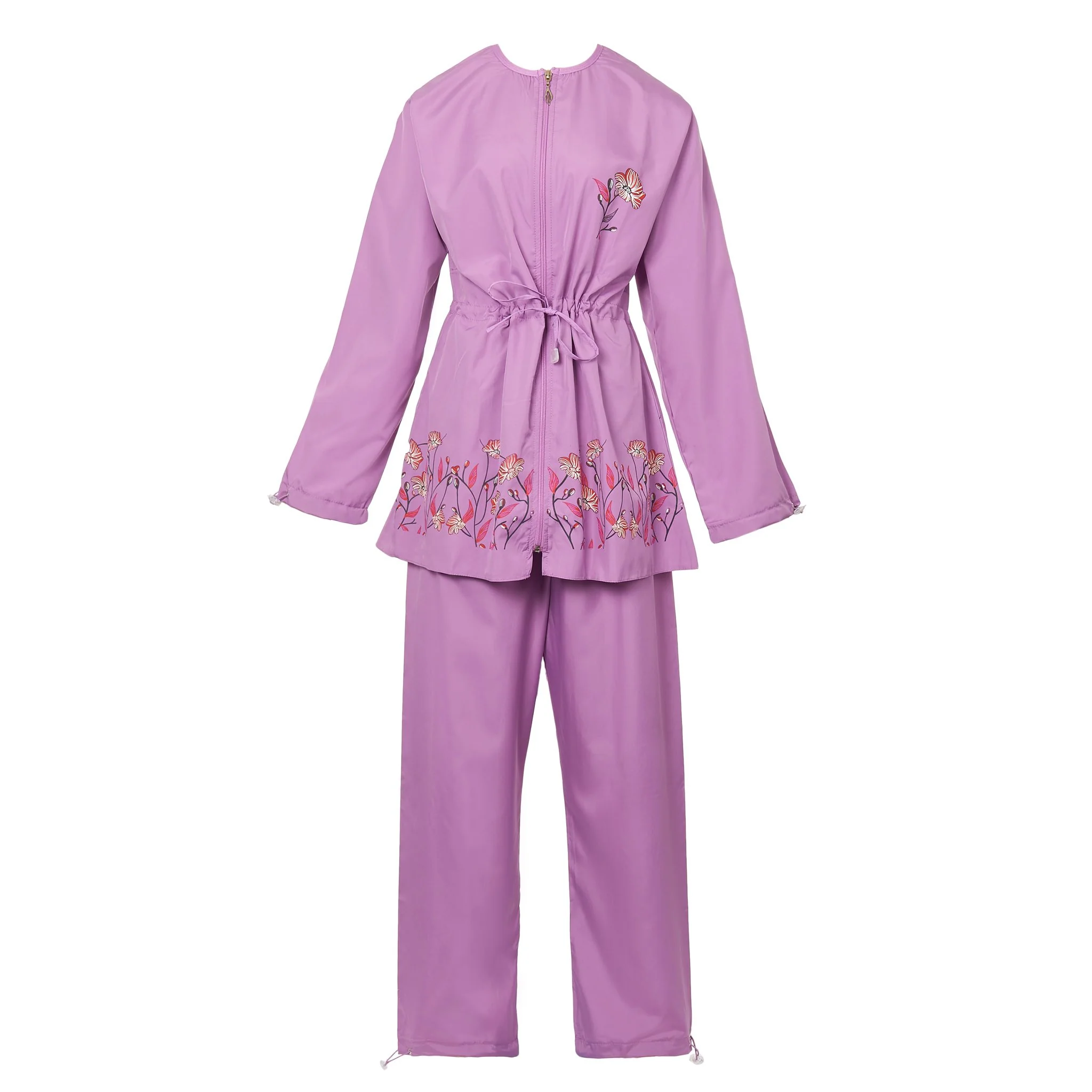 Purple floral Burkini Swimwear - Image 7