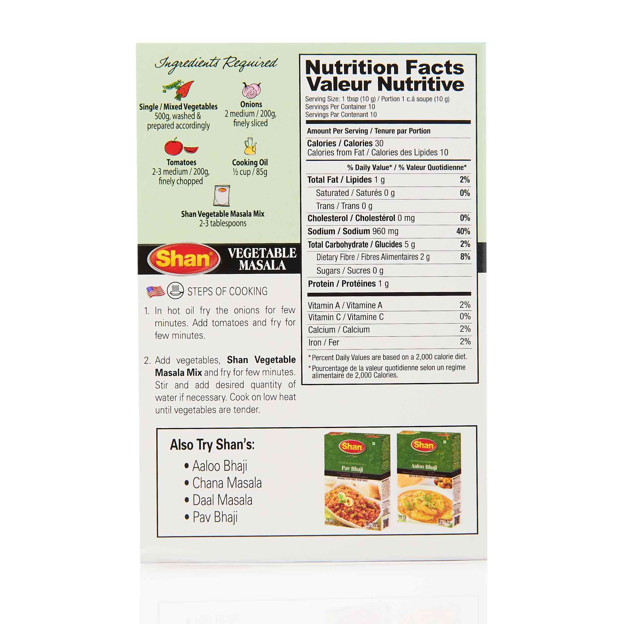 Shan Aloo Bhaji Recipe Mix - Image 7
