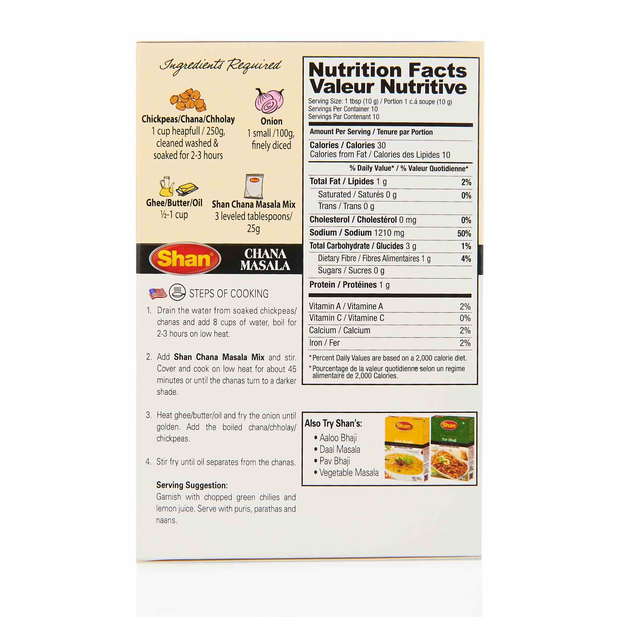 Shan Chana Masala Recipe Mix - Image 3