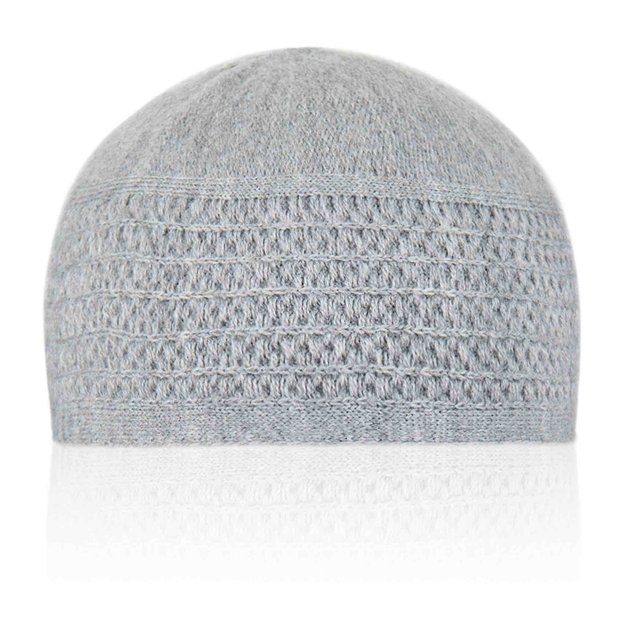 Patterned Brown Kufi Cap - Image 4