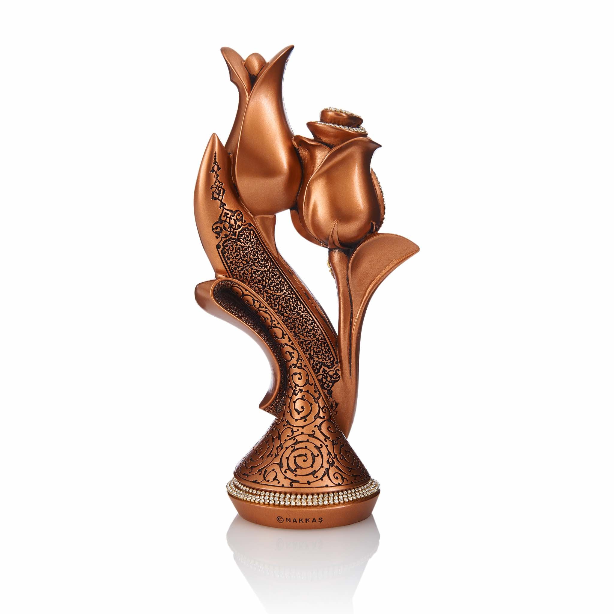 Table Art in Red Metallic - Kalima - Image 3