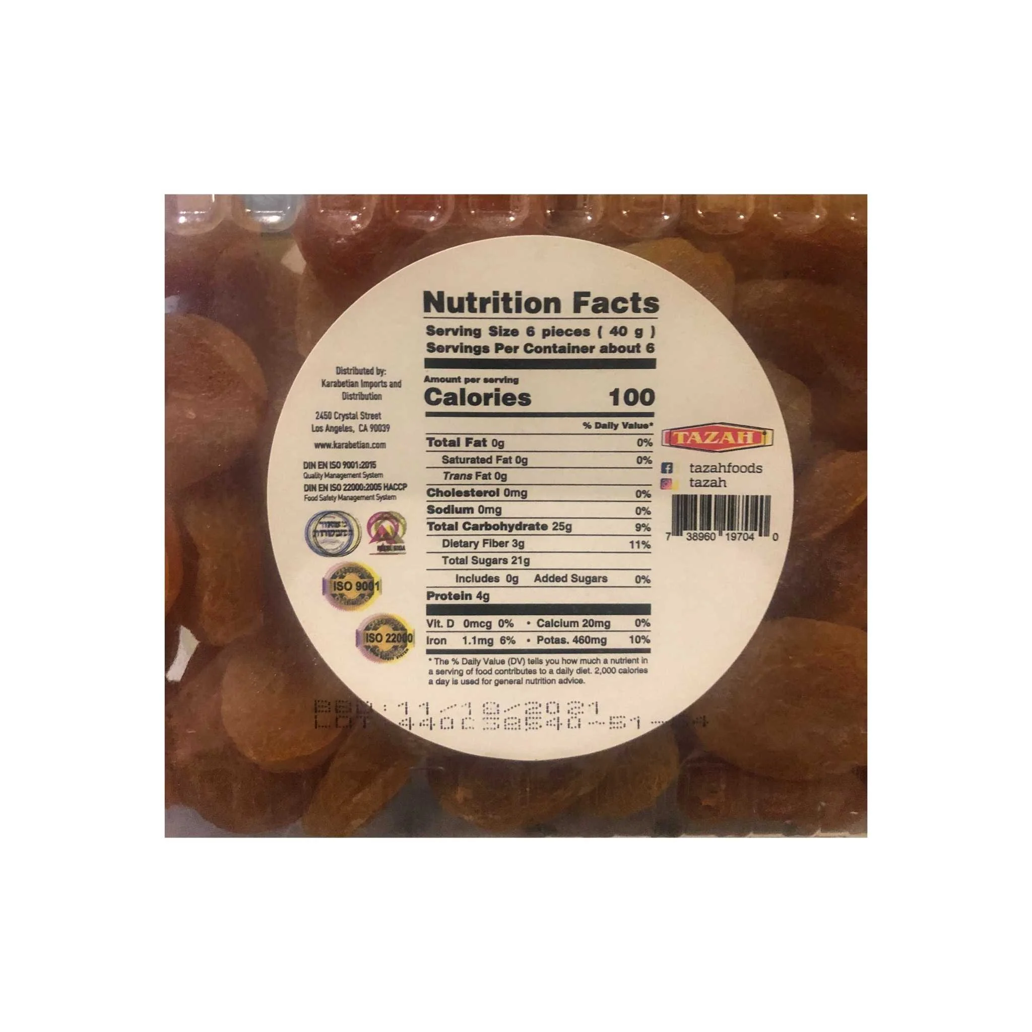 Tazah Dried Apricots - Image 2