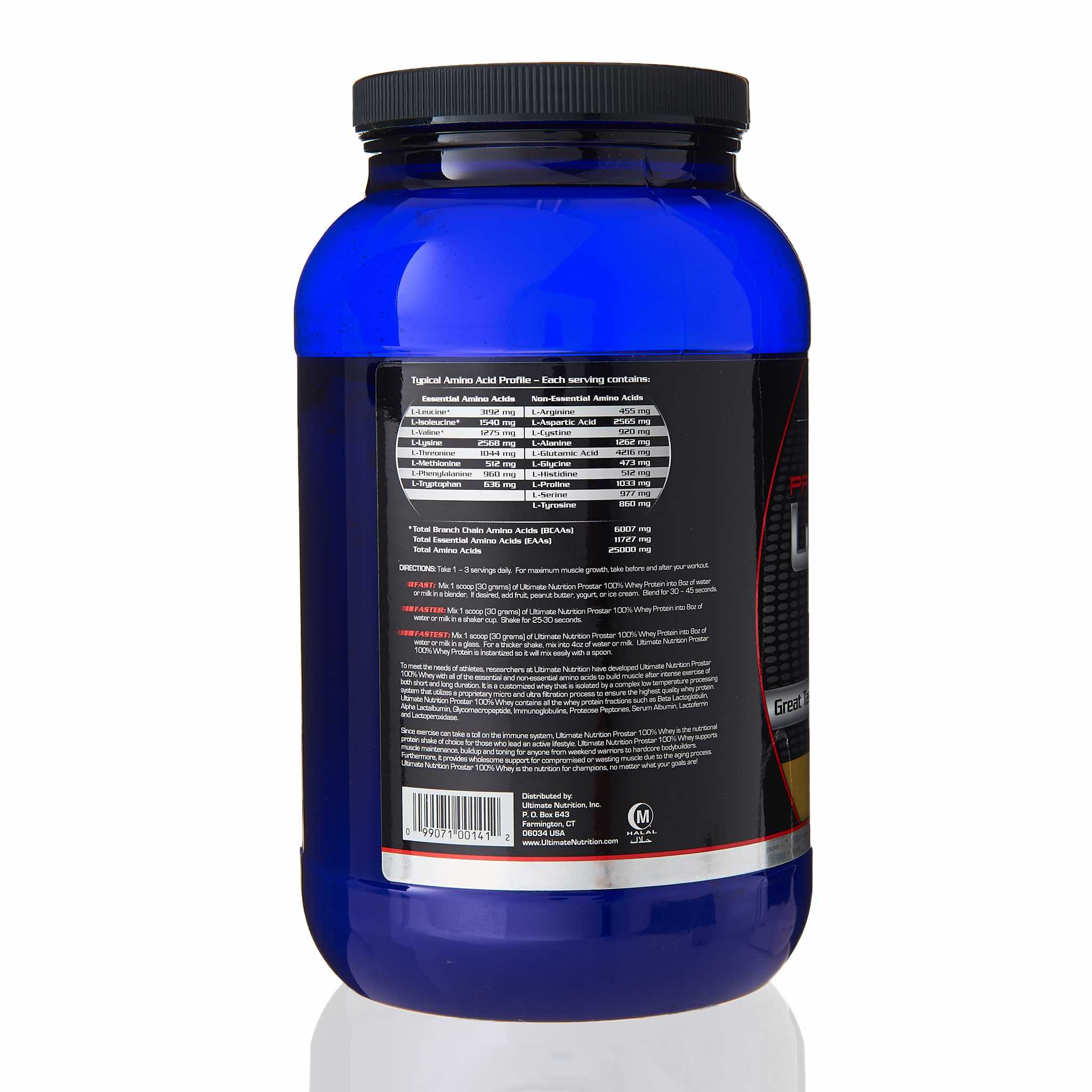 Ultimate Nutrition Halal Whey Protein - Natural - Image 3