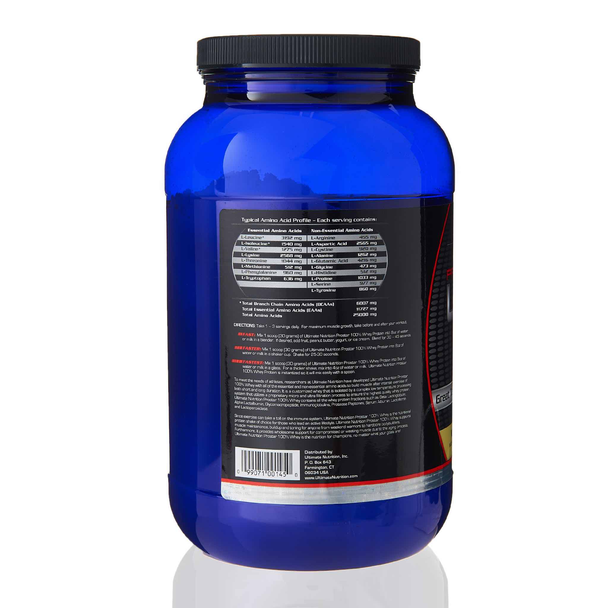 Ultimate Nutrition Halal Whey Protein - Vanilla - Image 3