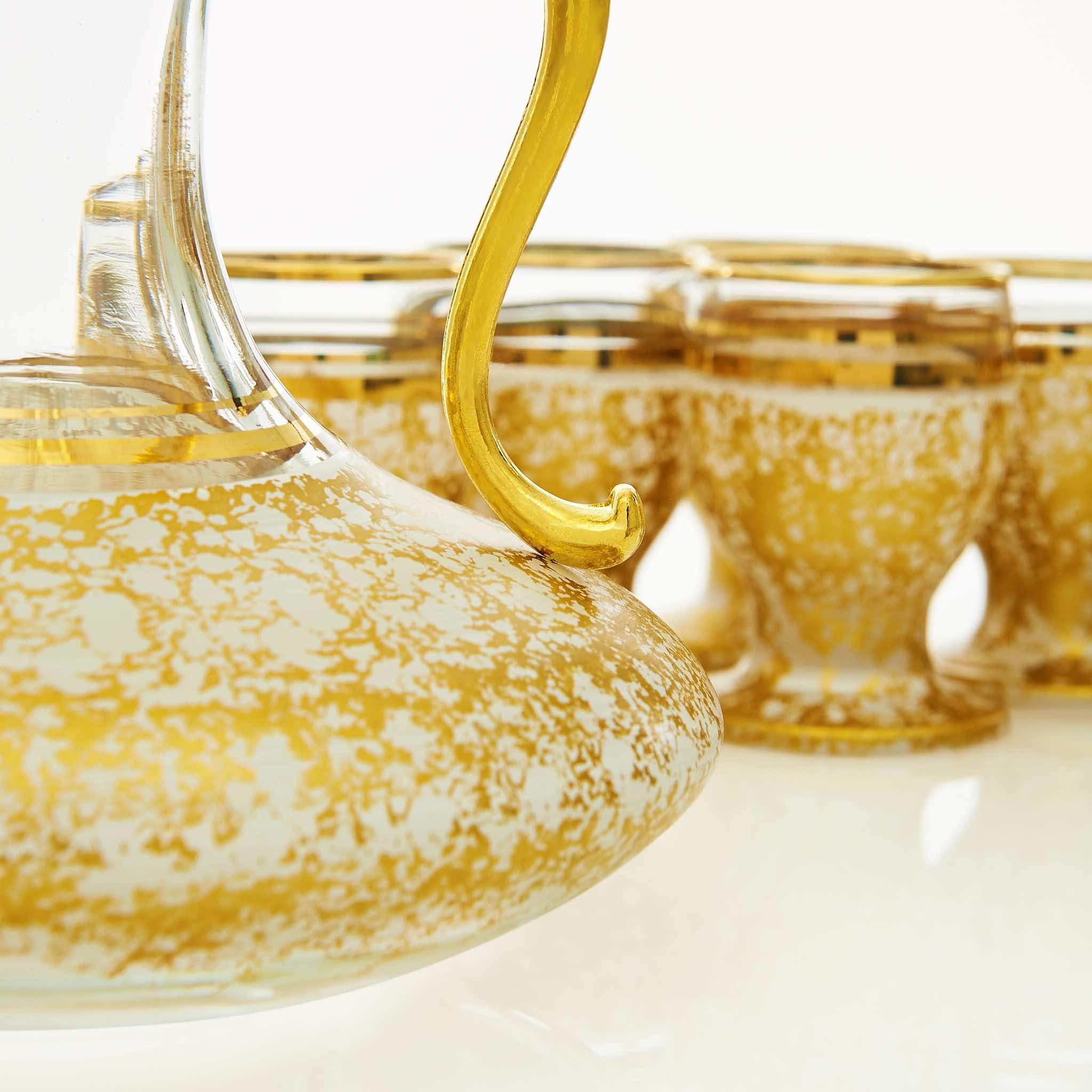 Vintage White and Golden ZamZam Set - Image 4