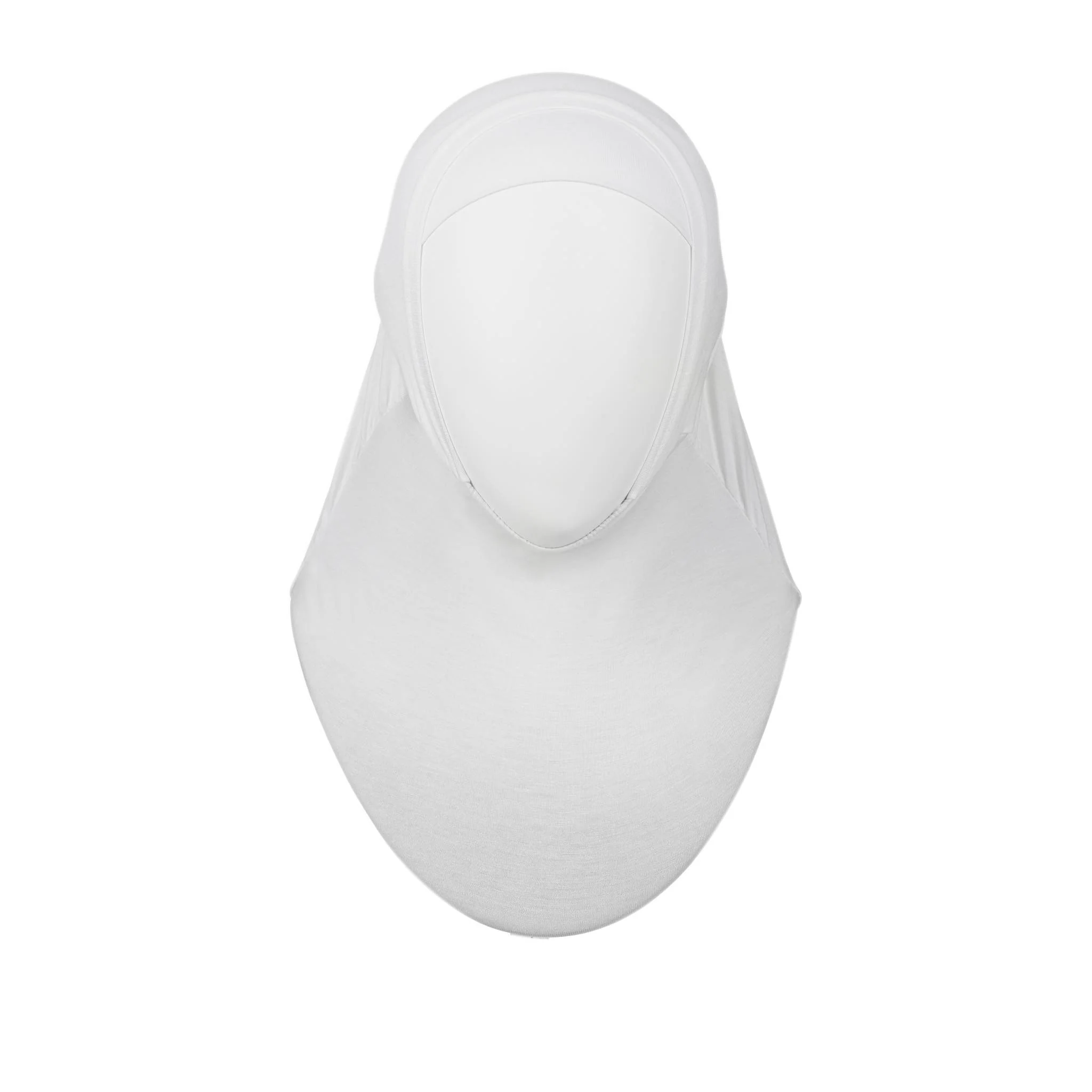 White Kids Hijab - 2 Piece - Image 2