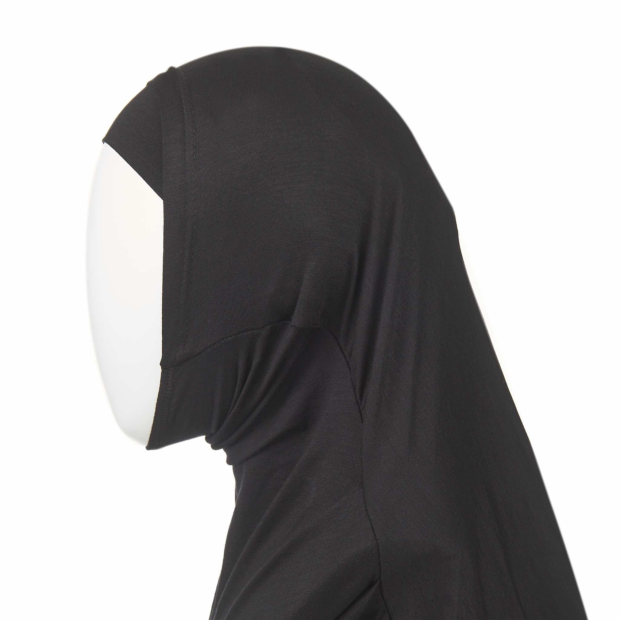 White Kids Hijab - 2 Piece - Image 5