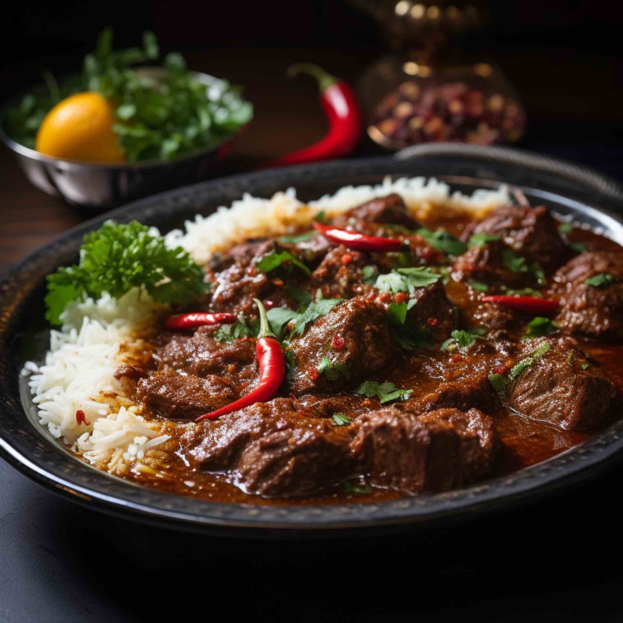 Halal Beef Cubes Bone-In (Stew) - Image 3