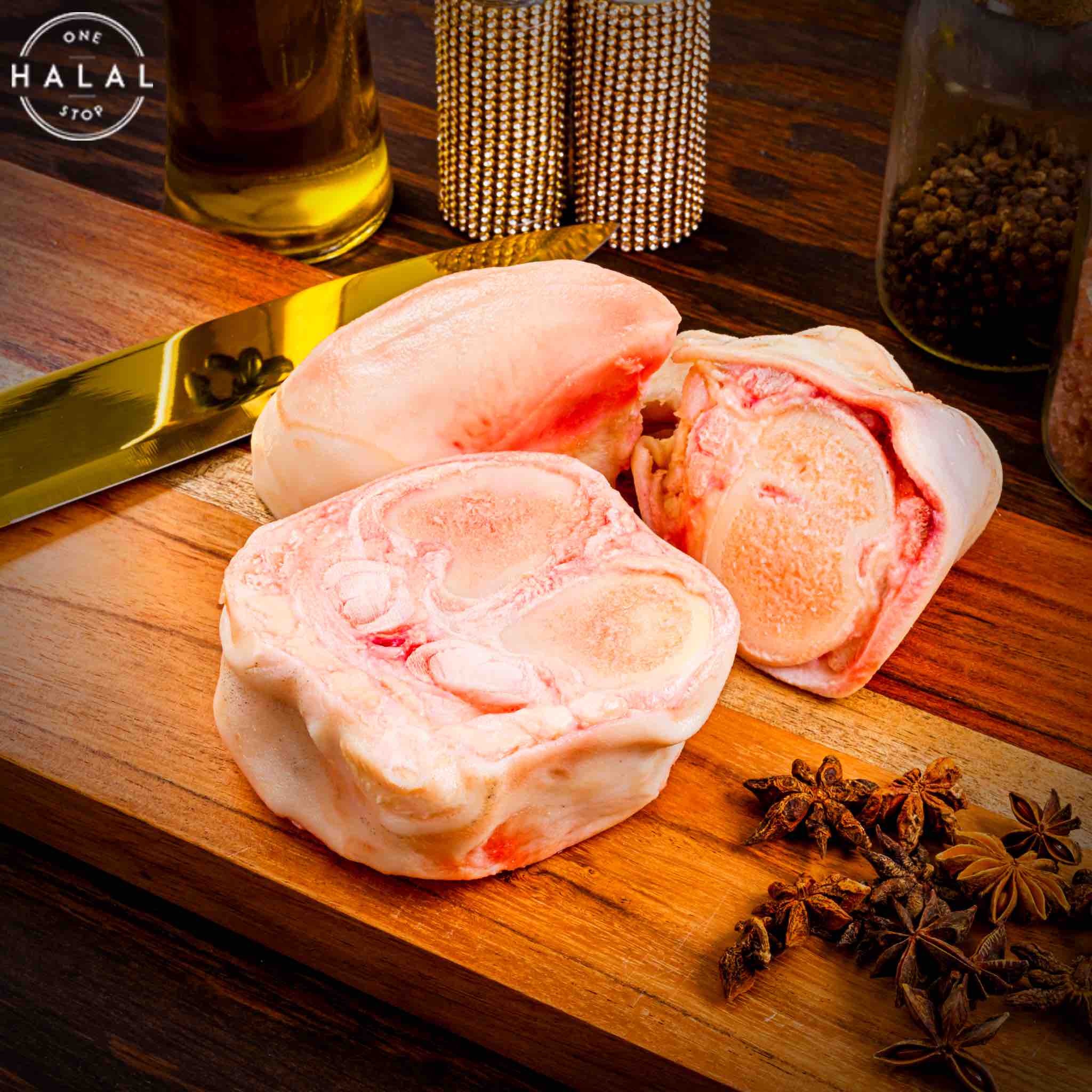 Halal Cow Feet Skin On - Paya - Image 3