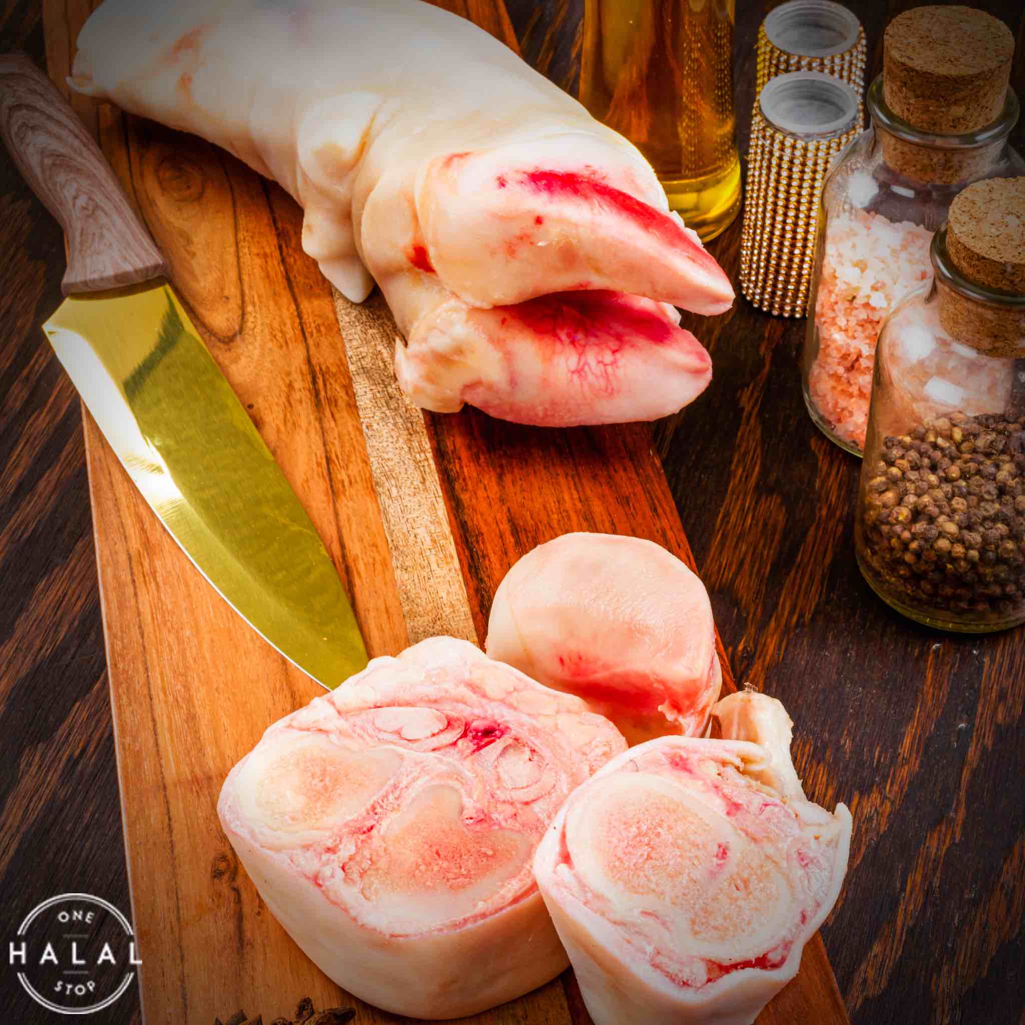Halal Cow Feet Skin On - Paya - Image 4